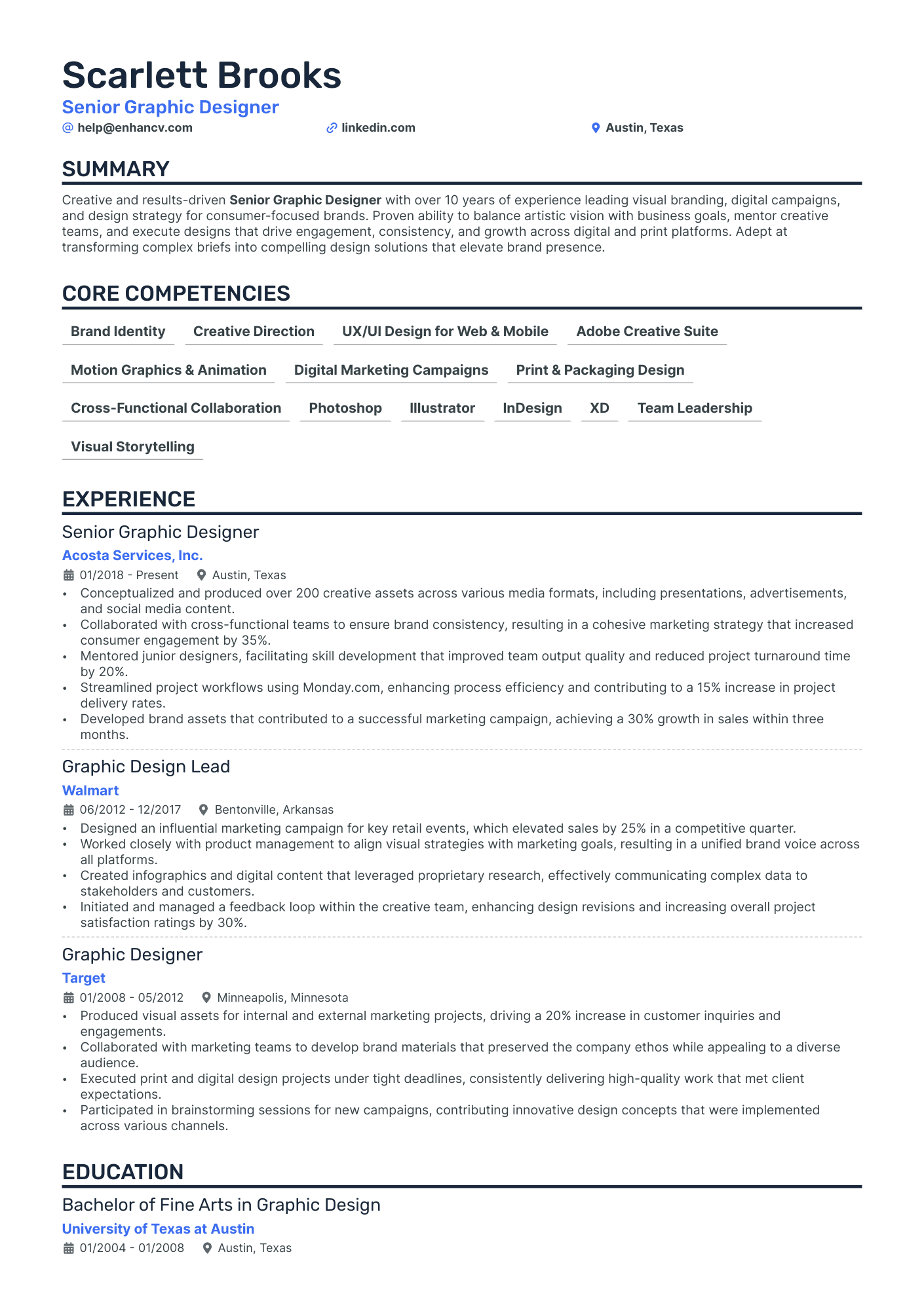 Resume Example Image
