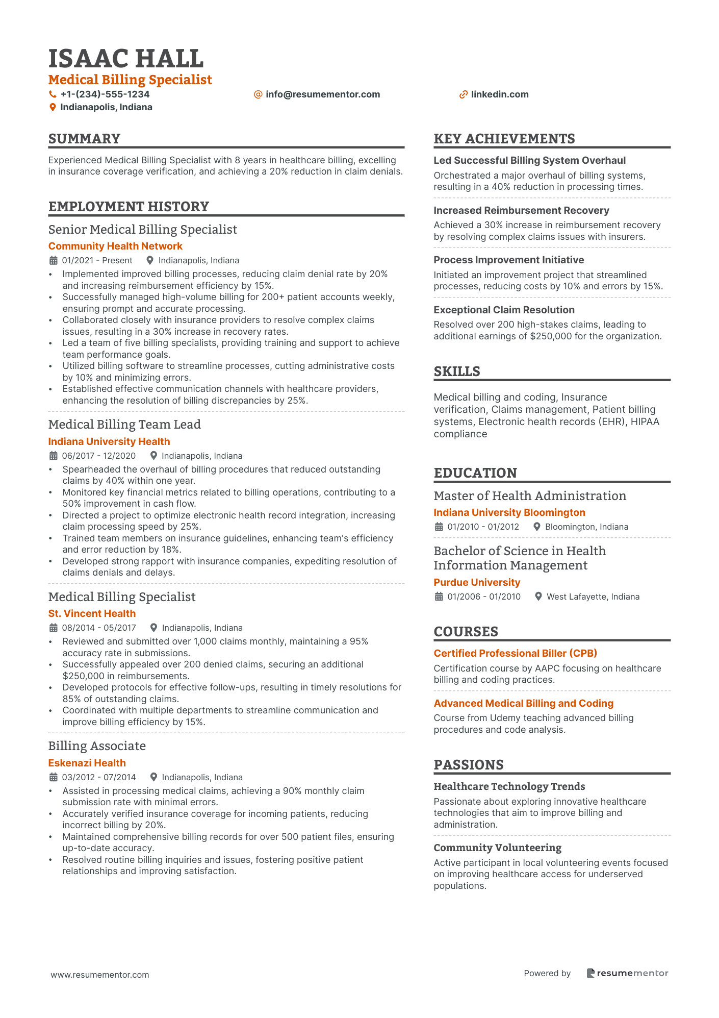 30 Healthcare Resume Examples - Free to Edit ATS-Friendly PDF - 2025