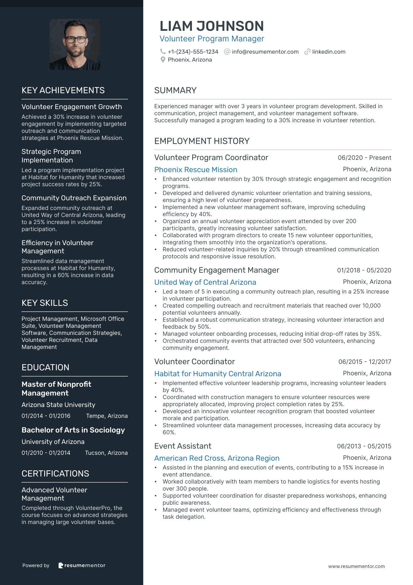 Community Service Worker Resume Examples - Free to Edit ATS-Friendly ...