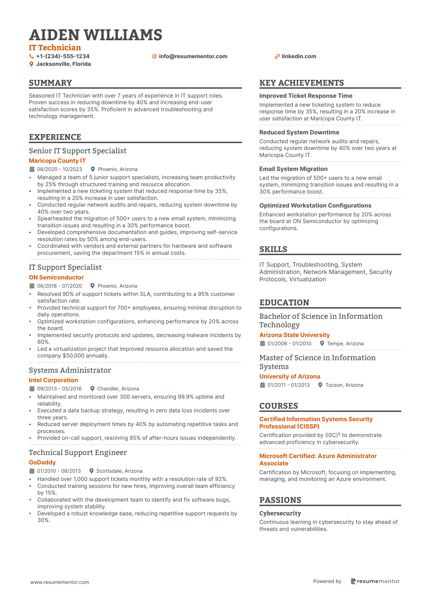 19 IT Resume Examples To Get You Hired in 2025