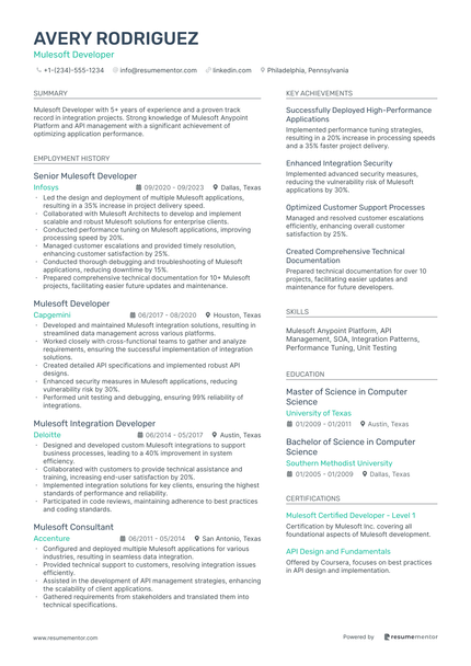 39 Developer Resume Examples To Get You Hired in 2024