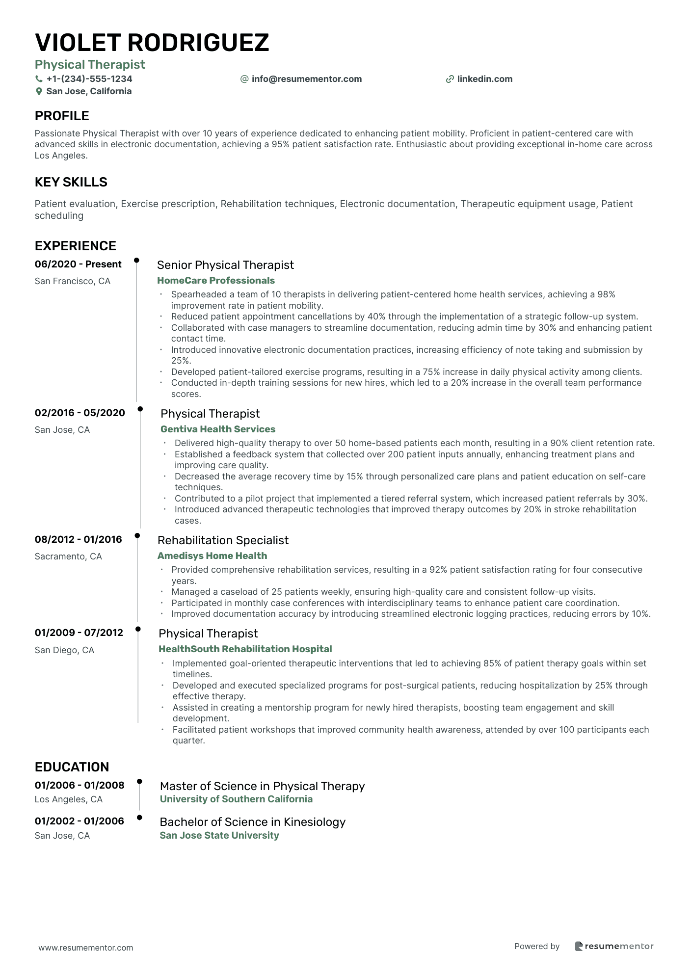 30 Healthcare Resume Examples - Free to Edit ATS-Friendly PDF - 2025