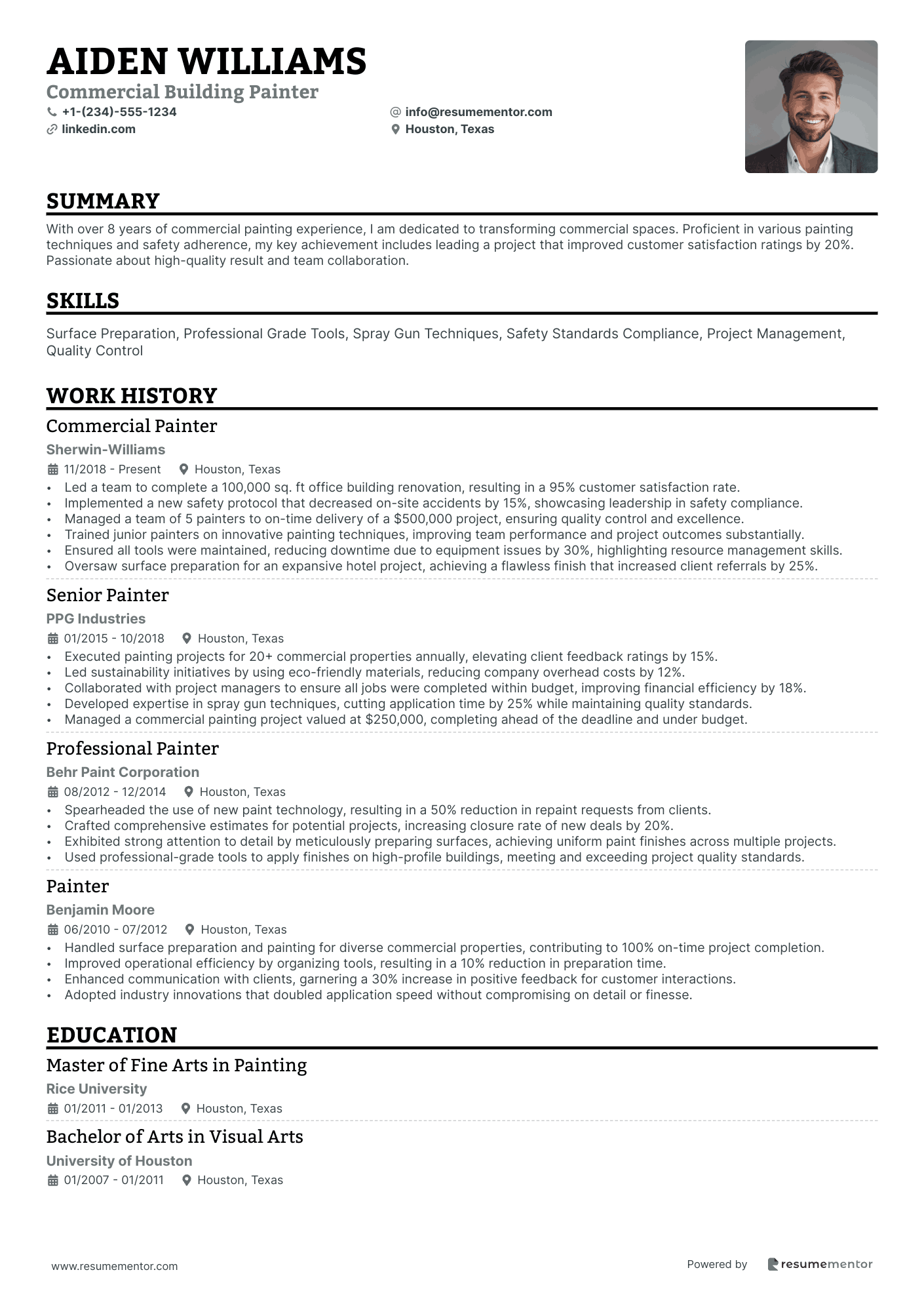 Commercial Building Painter