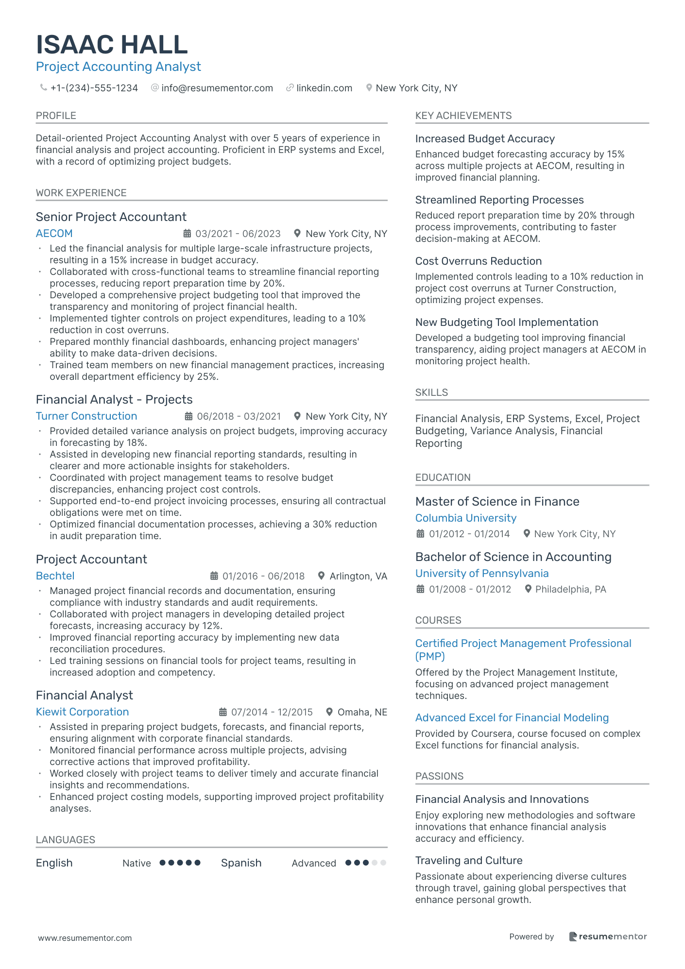 Project Accounting Analyst