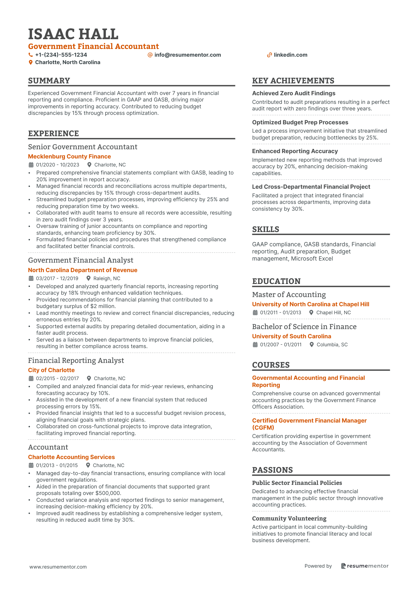 Government Financial Accountant
