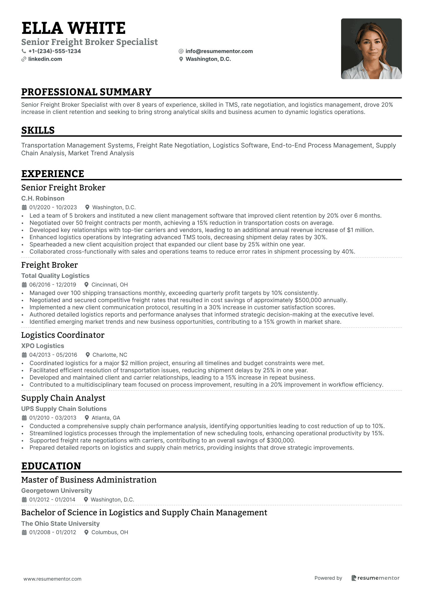 Senior Freight Broker Specialist