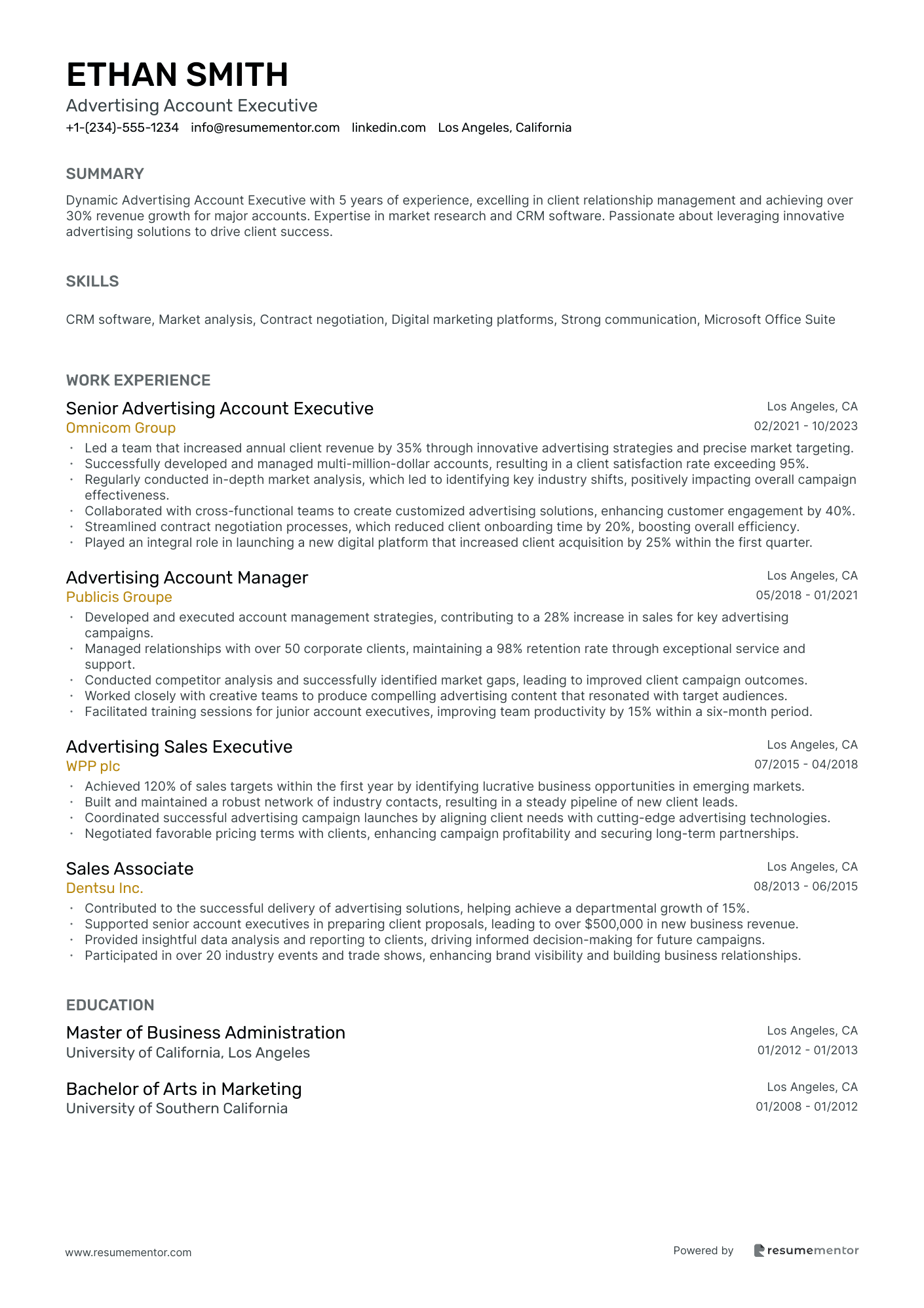 Advertising Account Executive