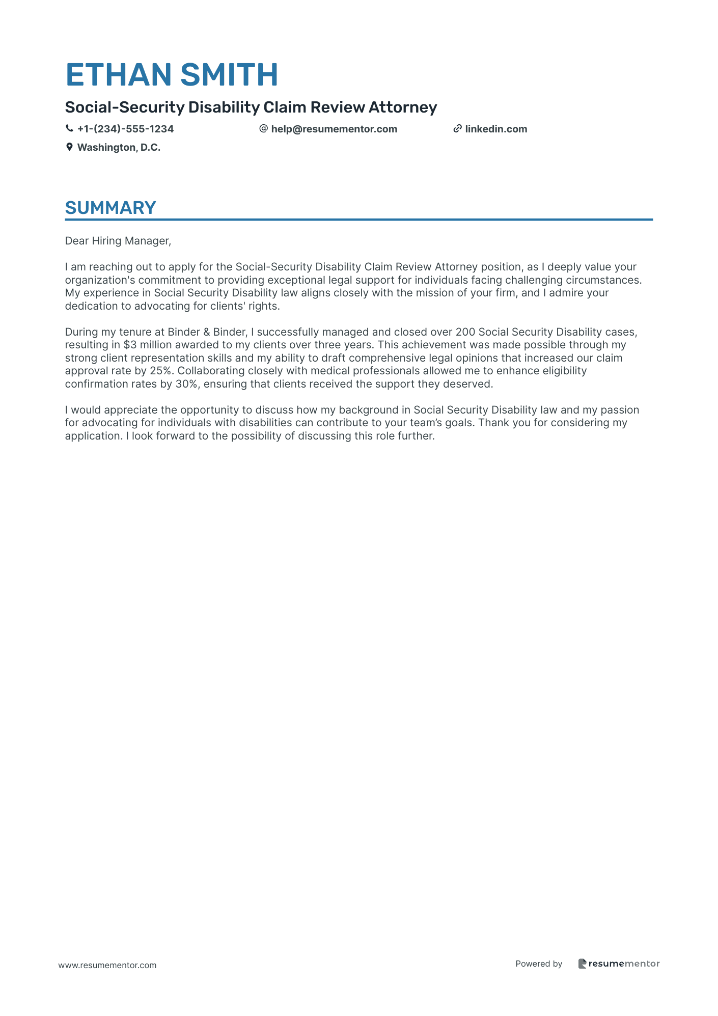 Social Security Disability Claim Review Attorney