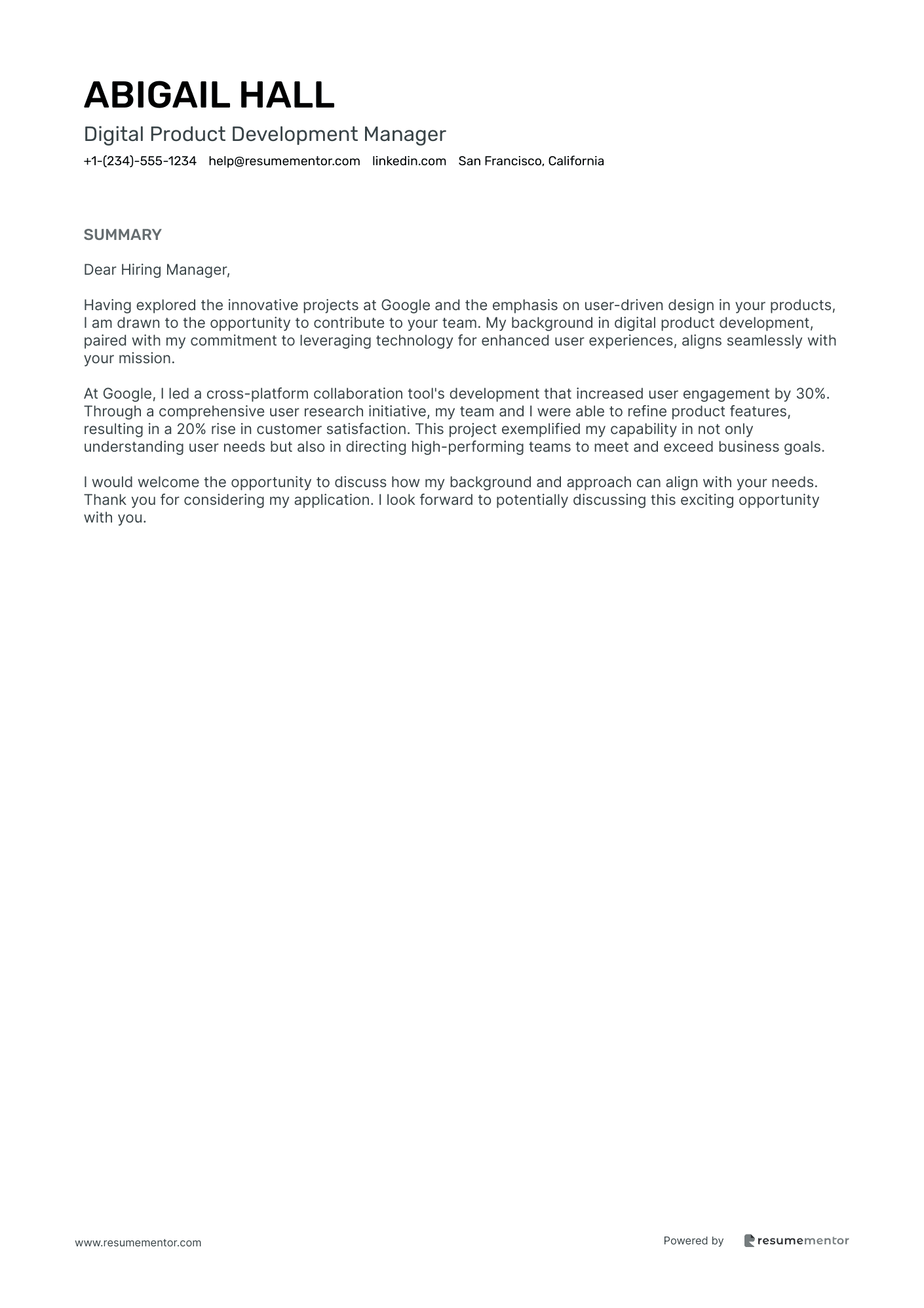 Digital Product Development Manager