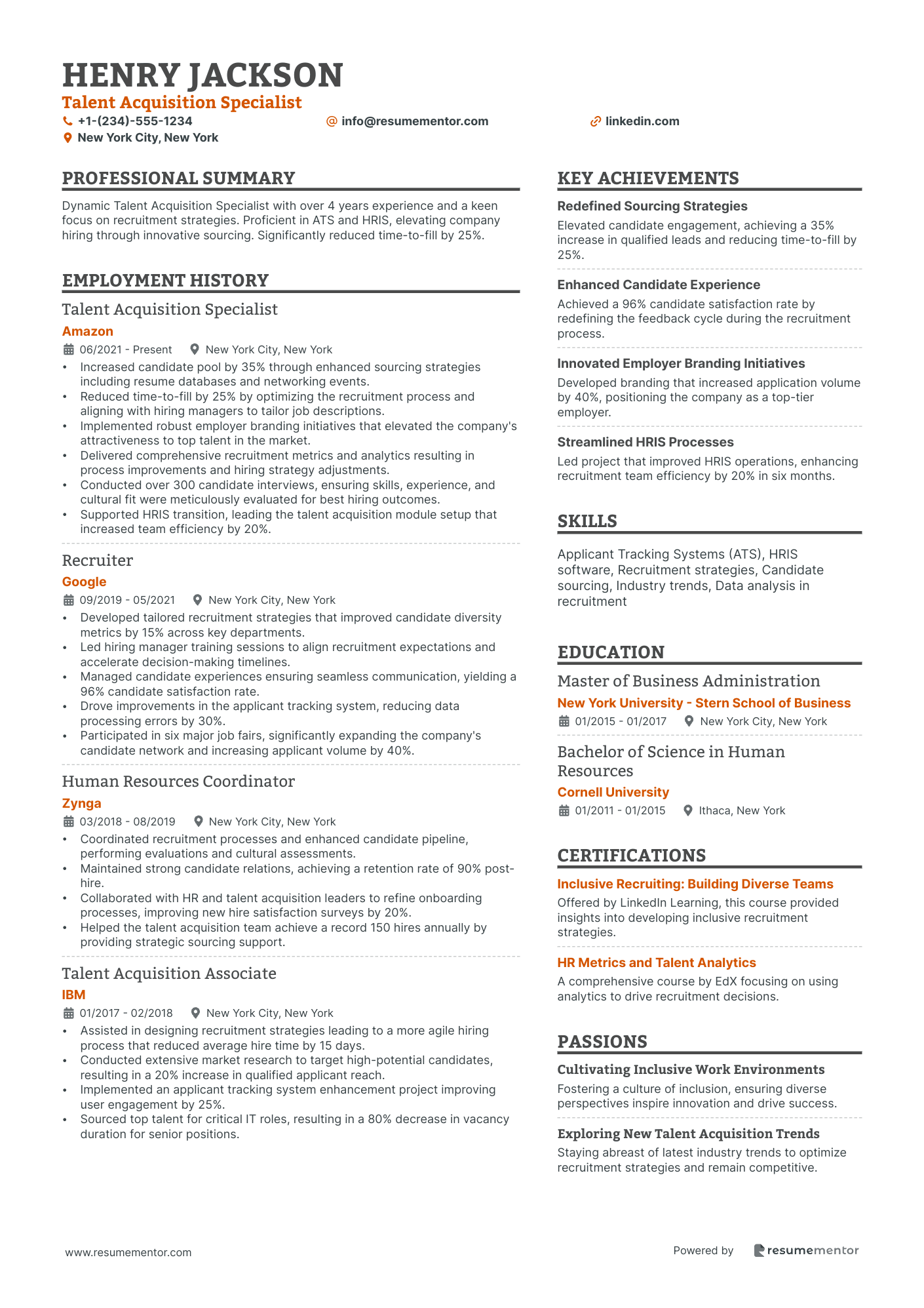 Talent Acquisition Specialist