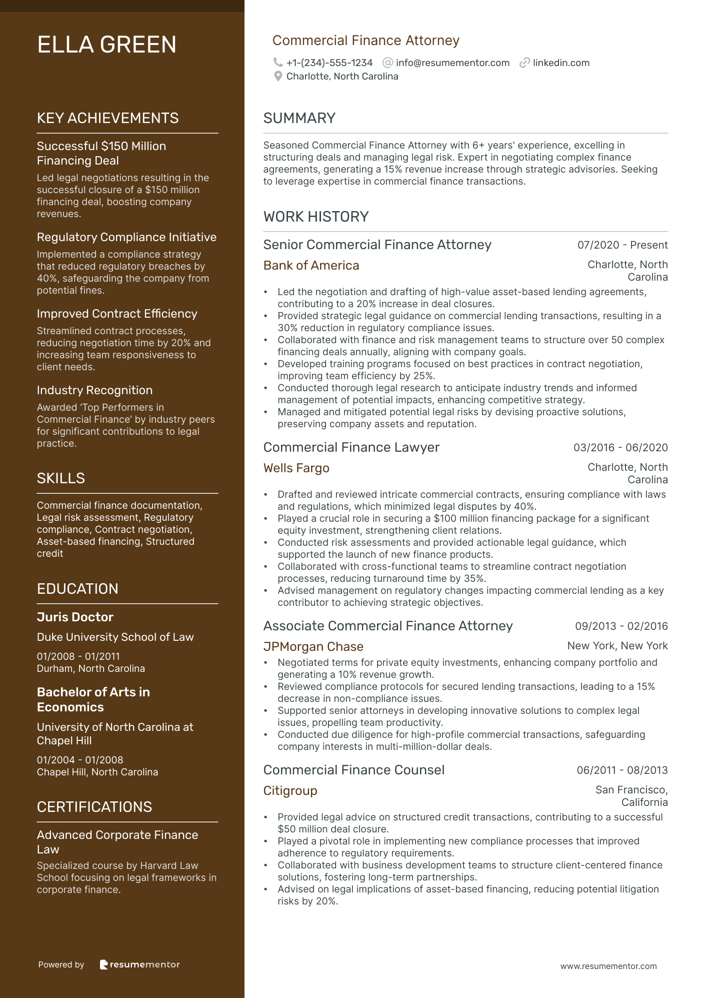 Commercial Finance Attorney