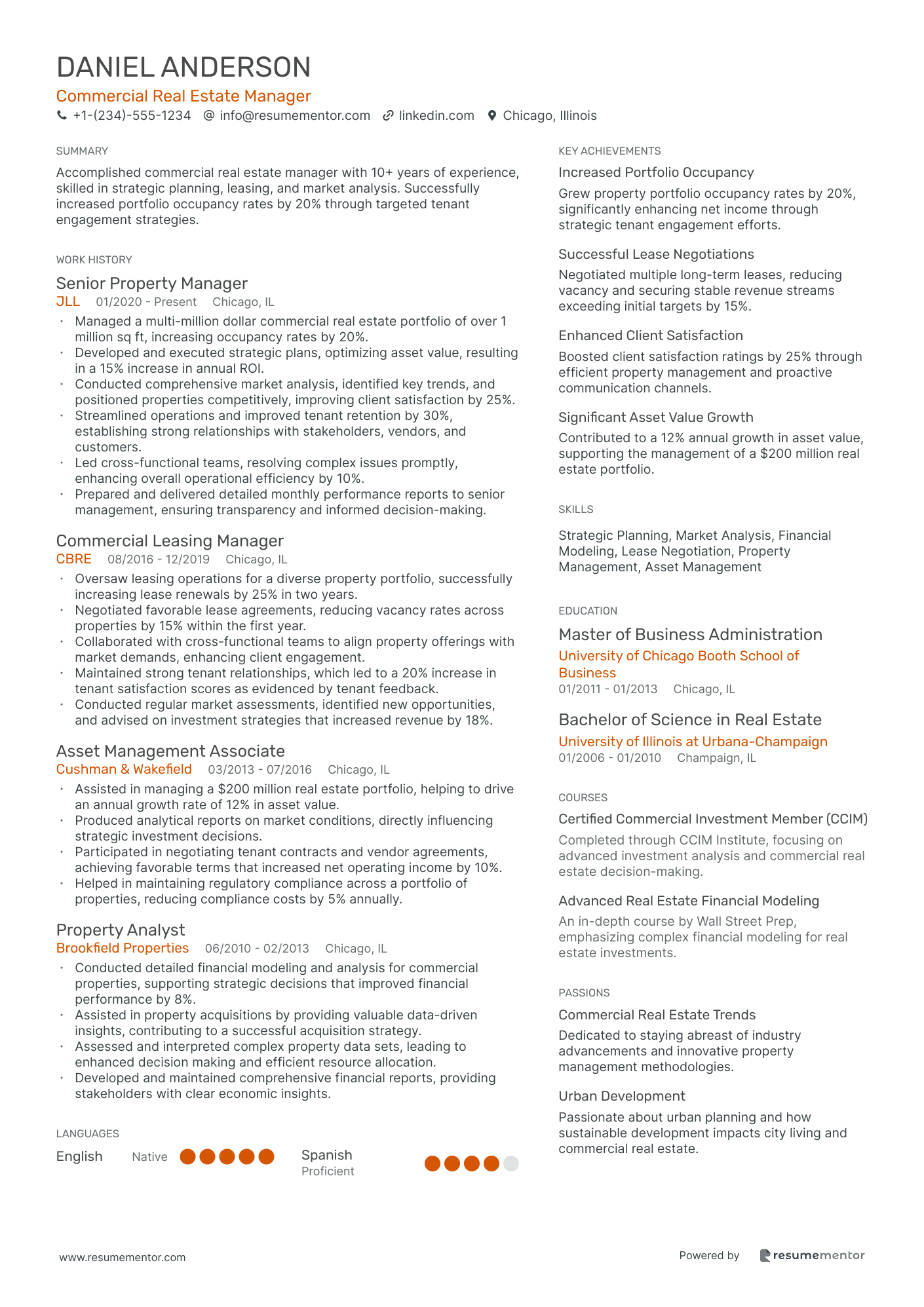 Commercial Real Estate Manager
