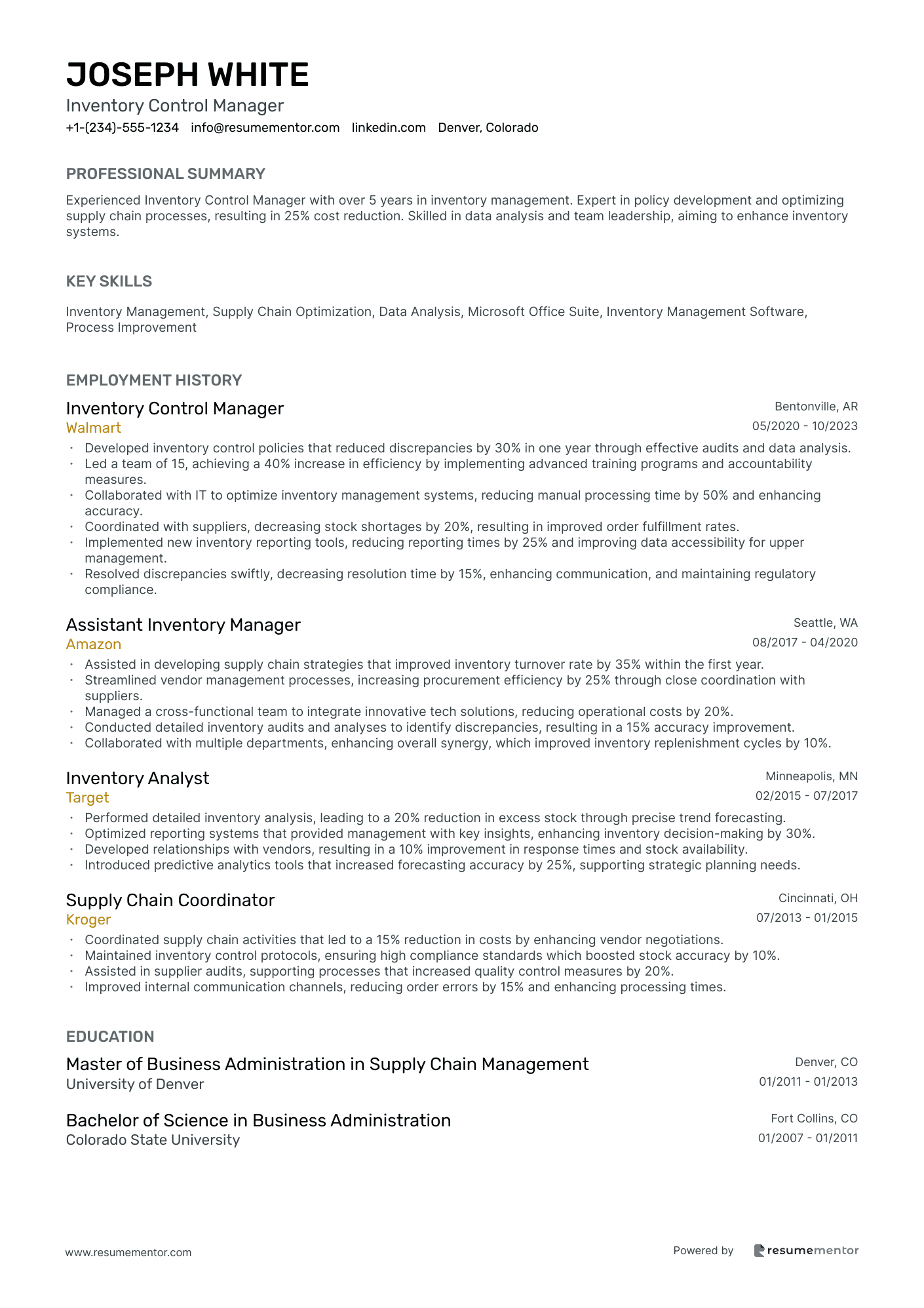 Inventory Control Manager