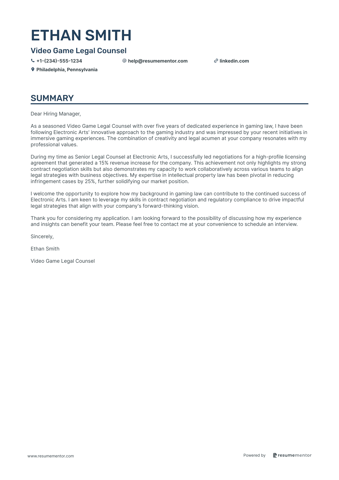Video Game Legal Counsel
