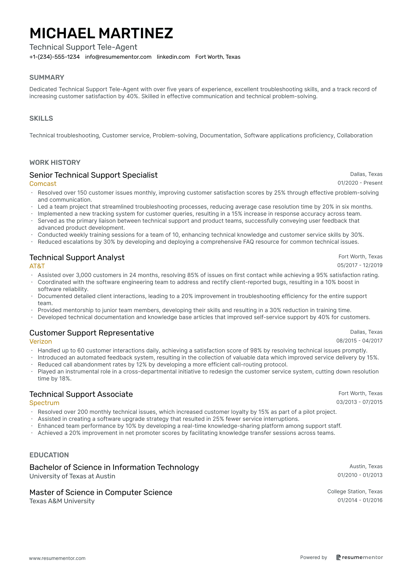 Technical Support Tele Agent