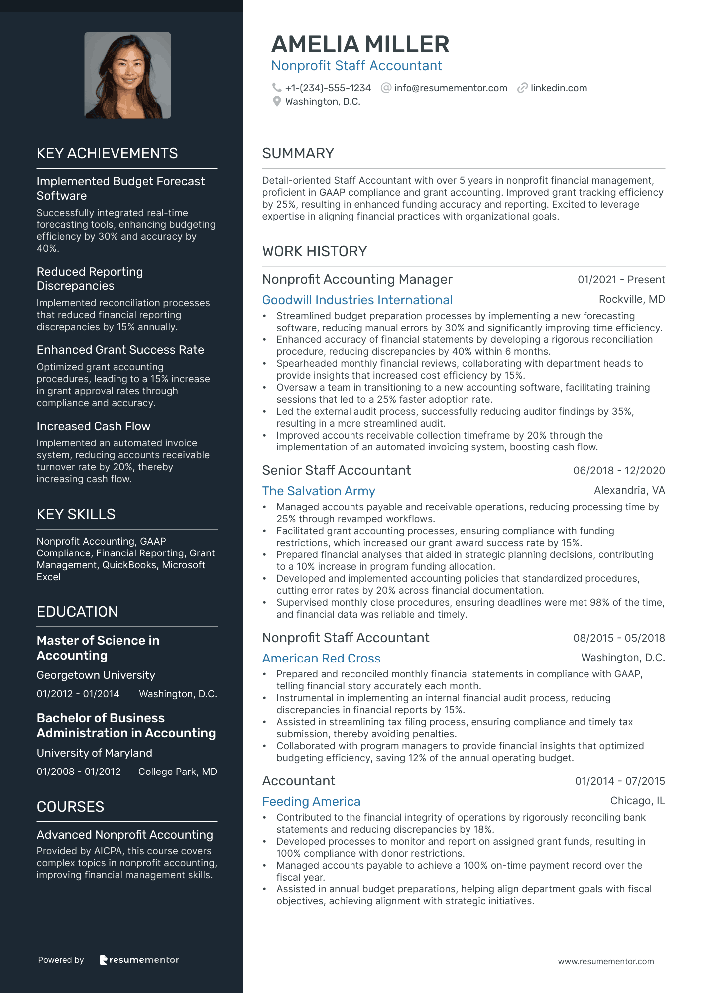 Nonprofit Staff Accountant