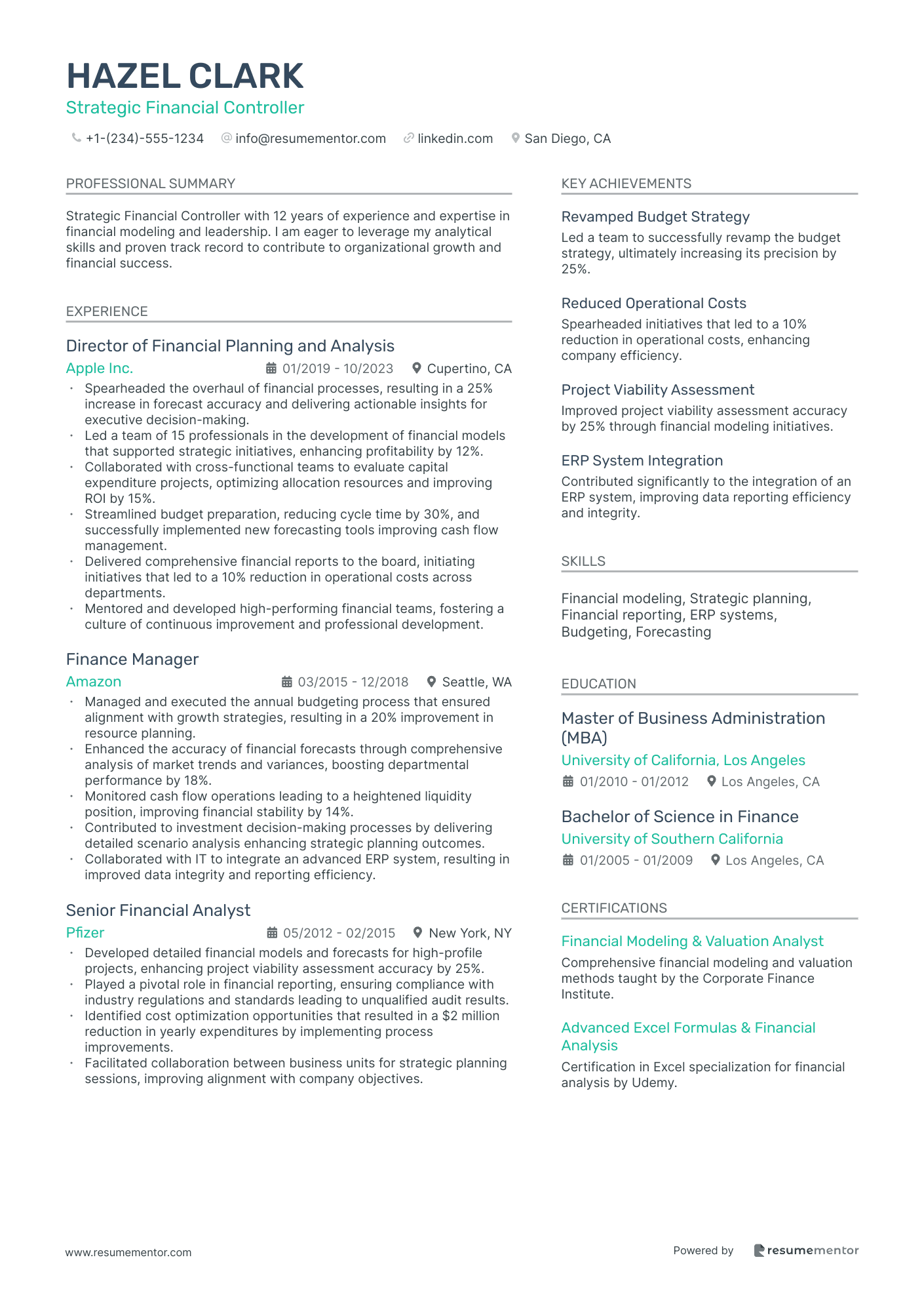 Strategic Financial Controller