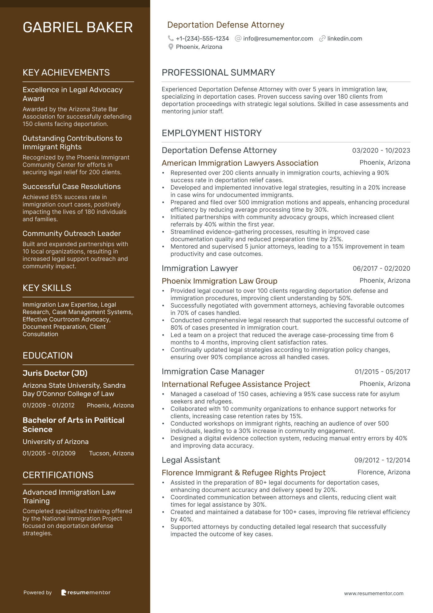 Deportation Defense Attorney