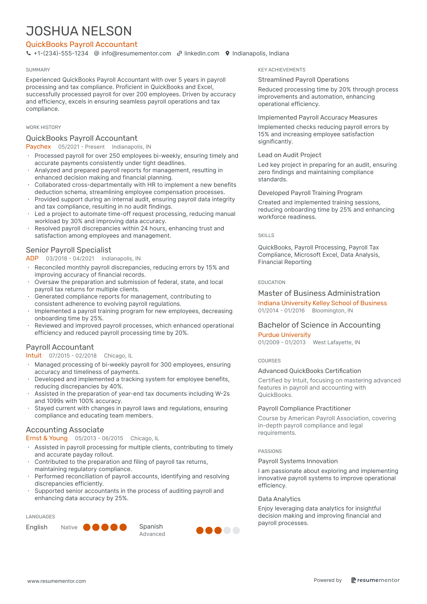QuickBooks Payroll Accountant