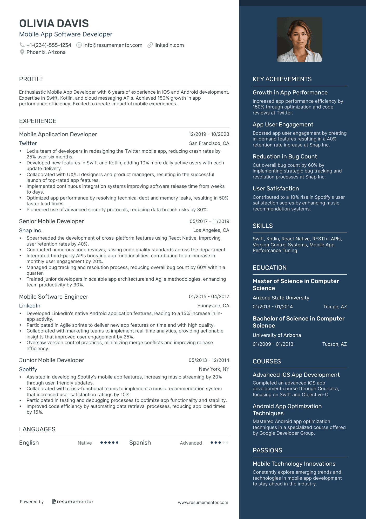 Mobile App Software Developer
