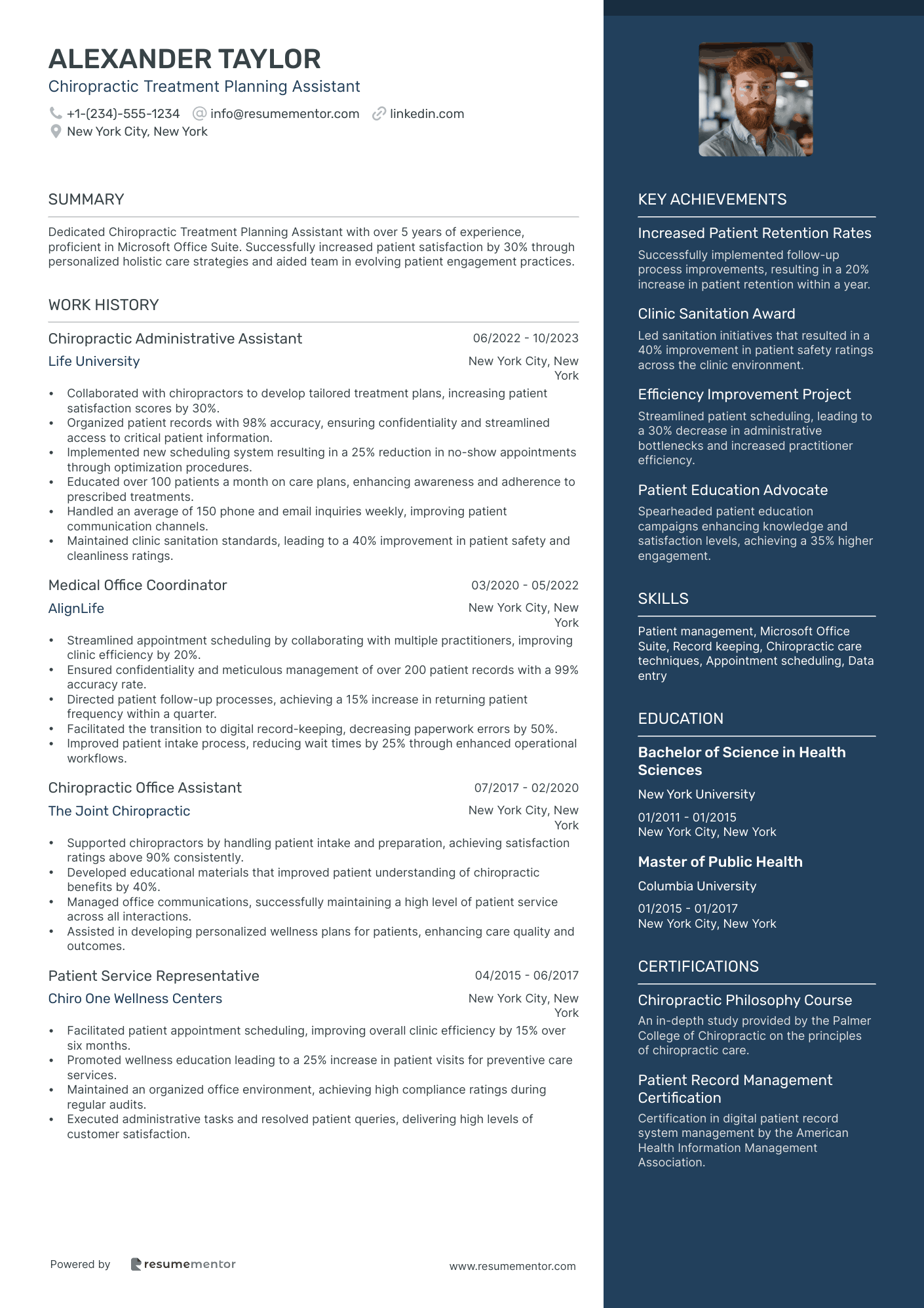 Chiropractic Treatment Planning Assistant