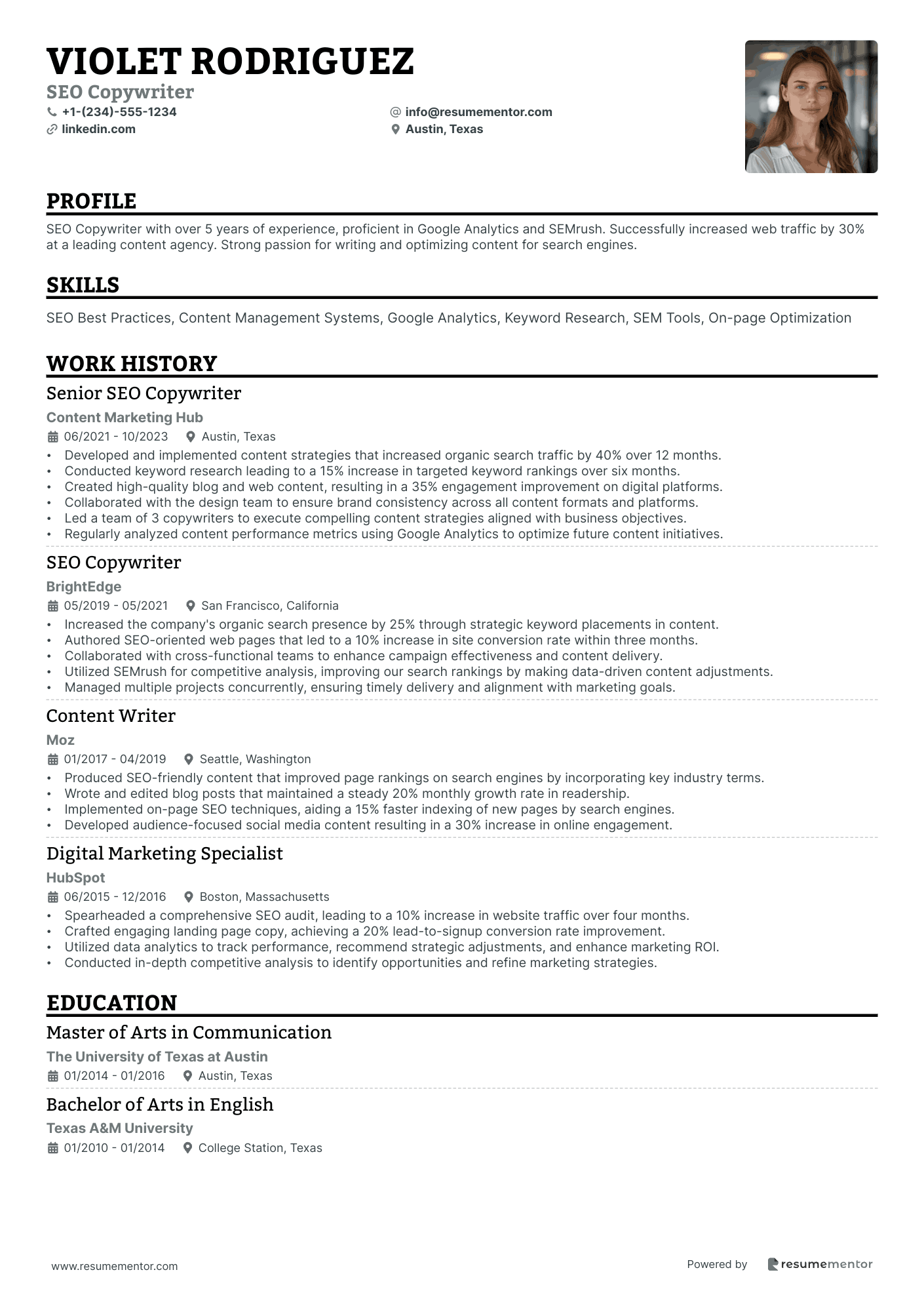 SEO Copywriter