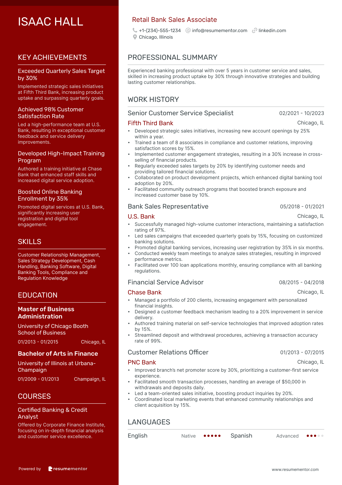 Retail Bank Sales Associate