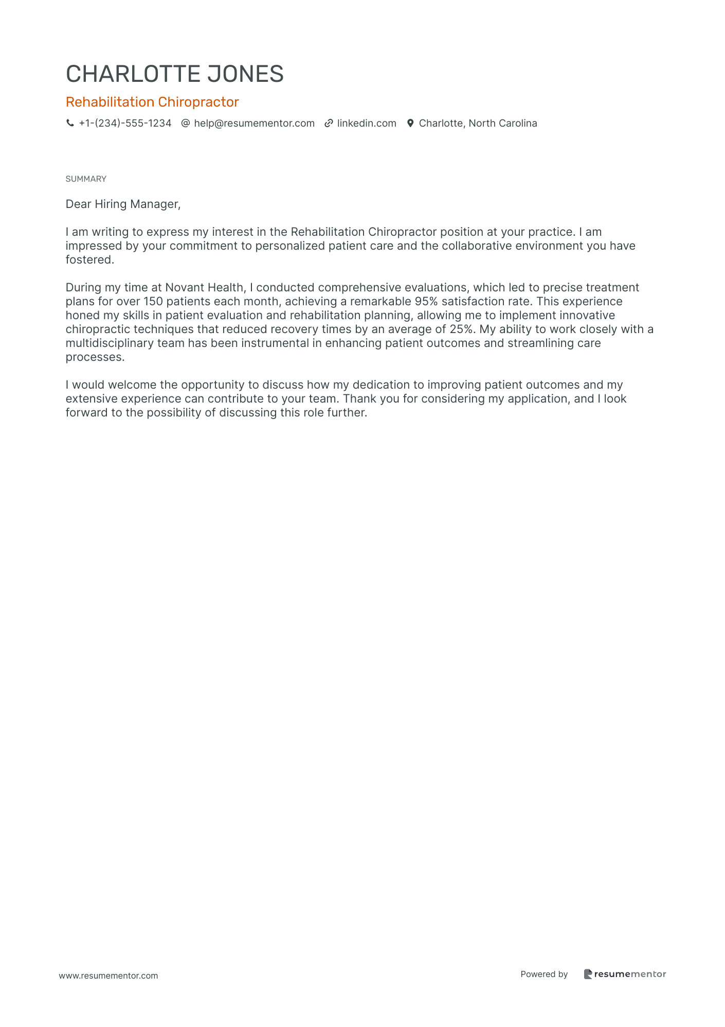 Rehabilitation Chiropractor
