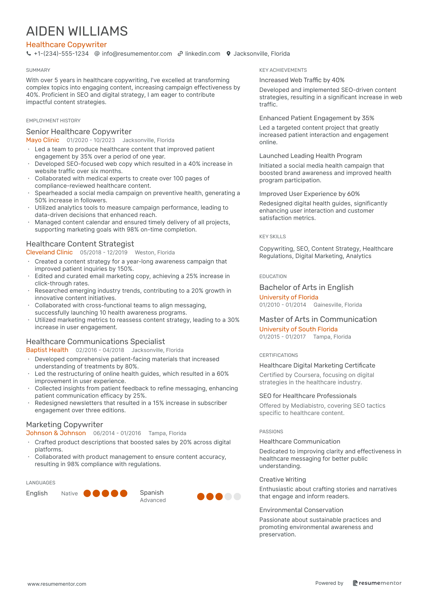 Healthcare Copywriter