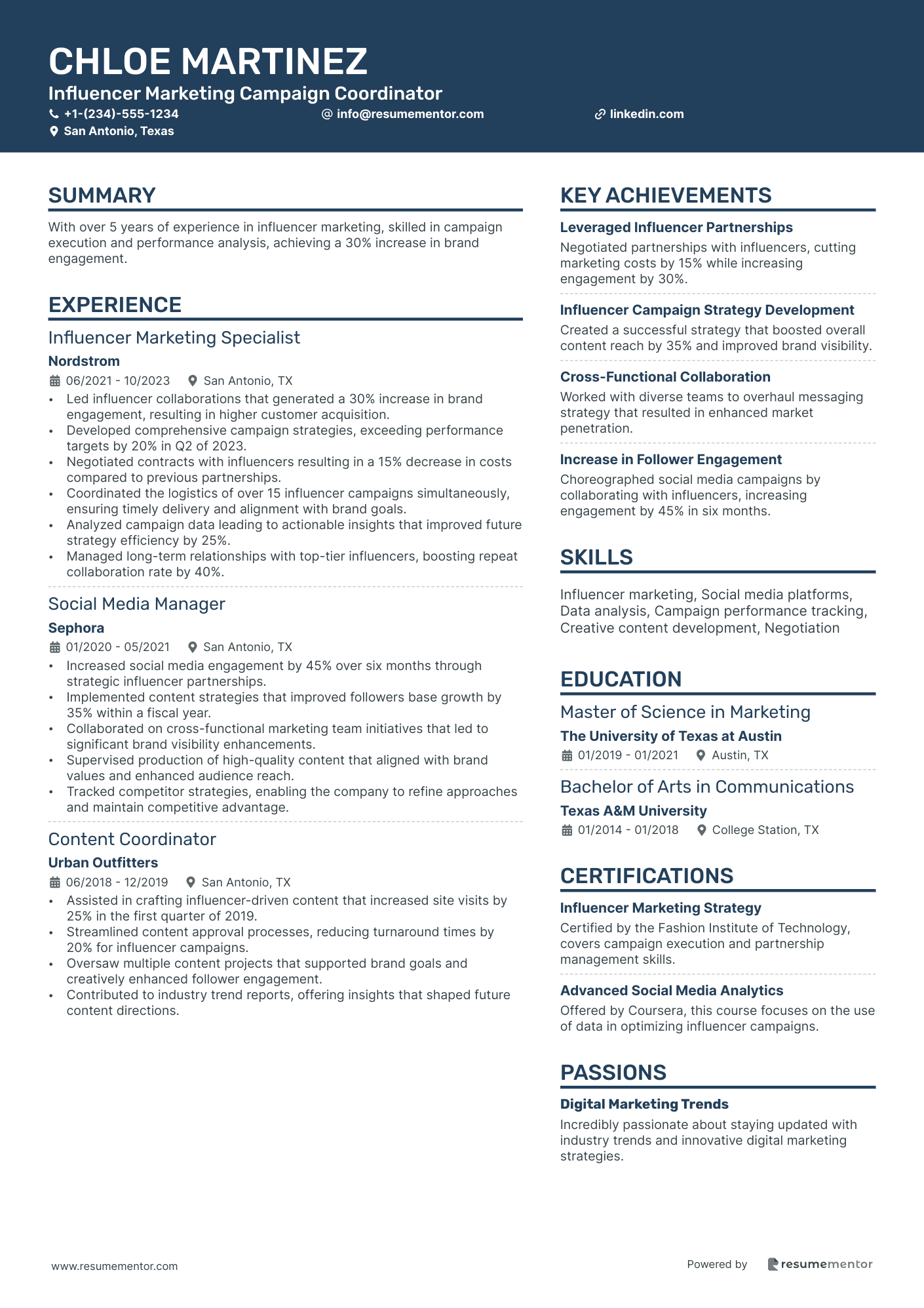 Influencer Marketing Campaign Coordinator