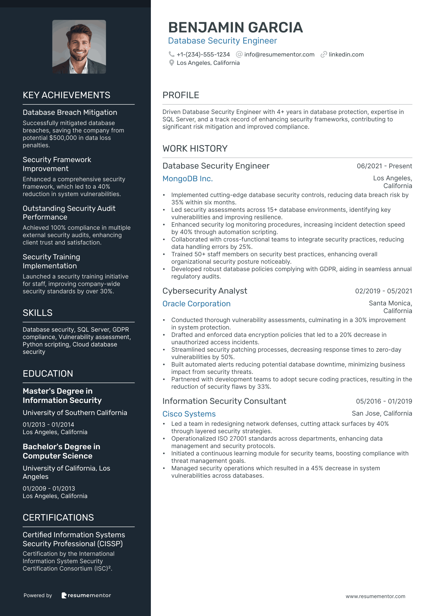 Database Security Engineer