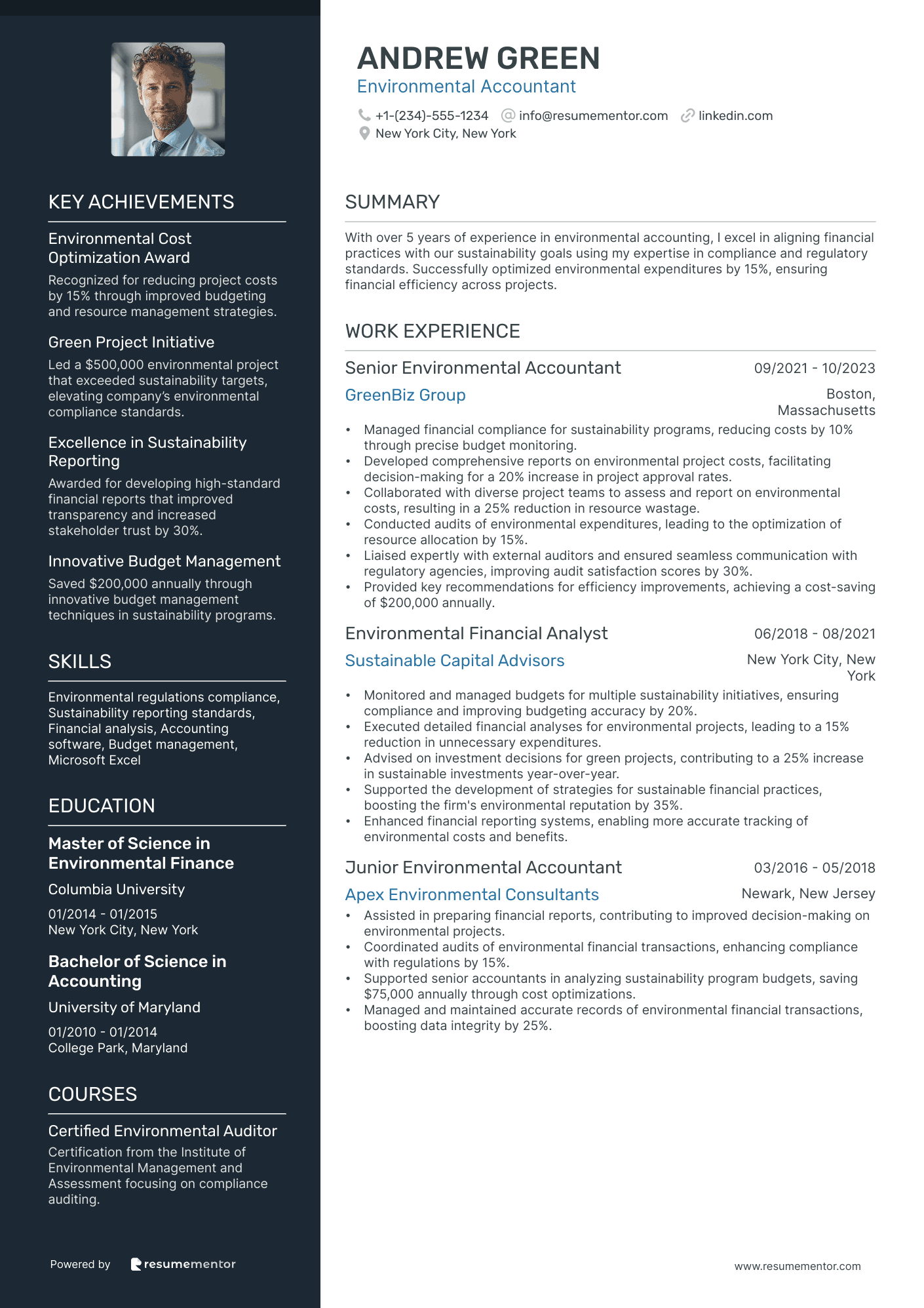 Environmental Accountant