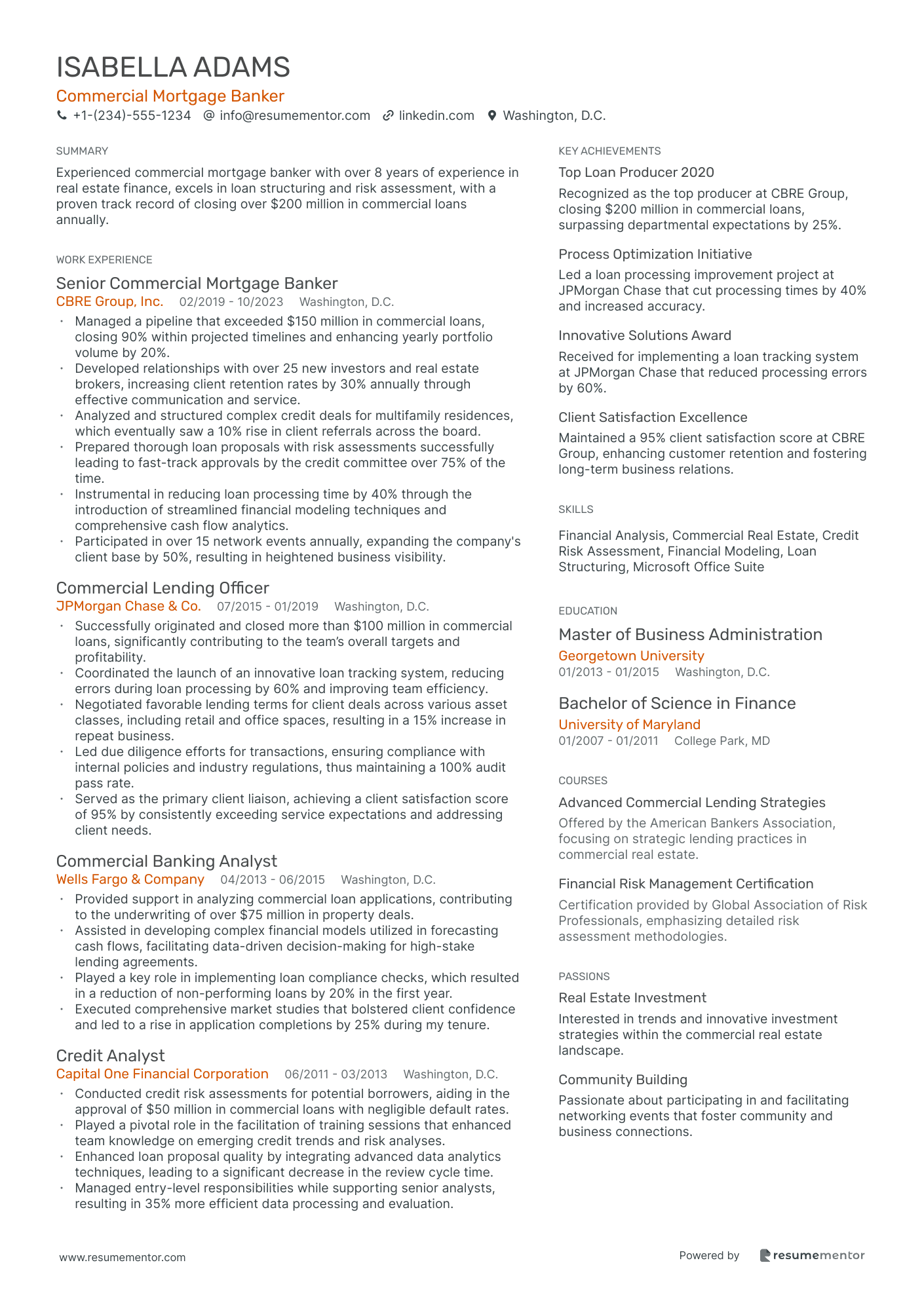 Commercial Mortgage Banker