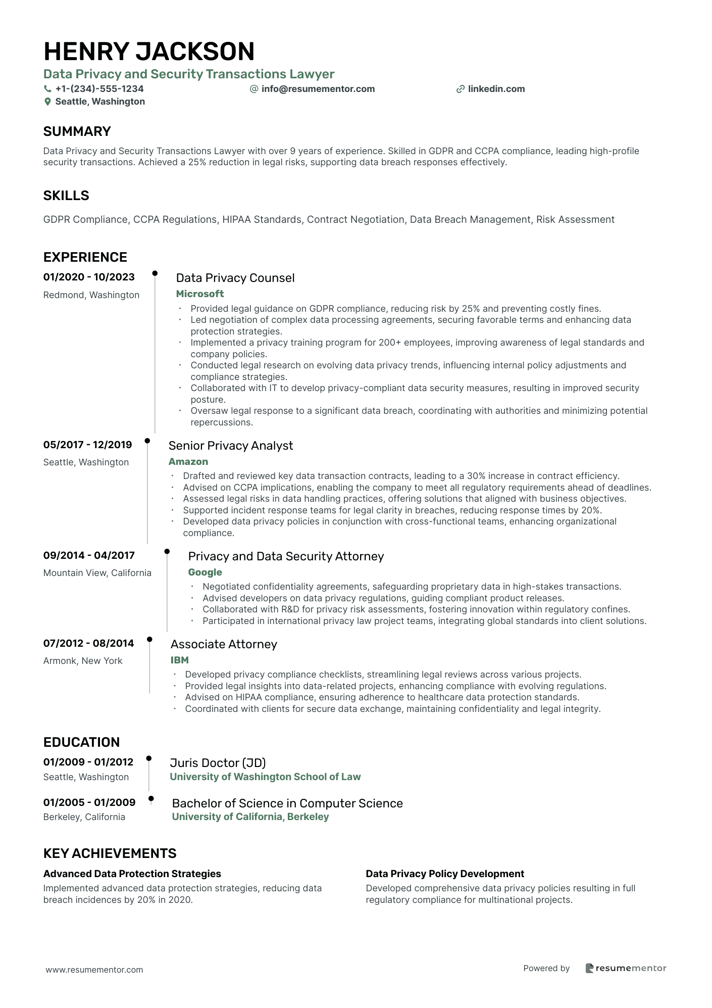 Data Privacy and Security Transactions Lawyer