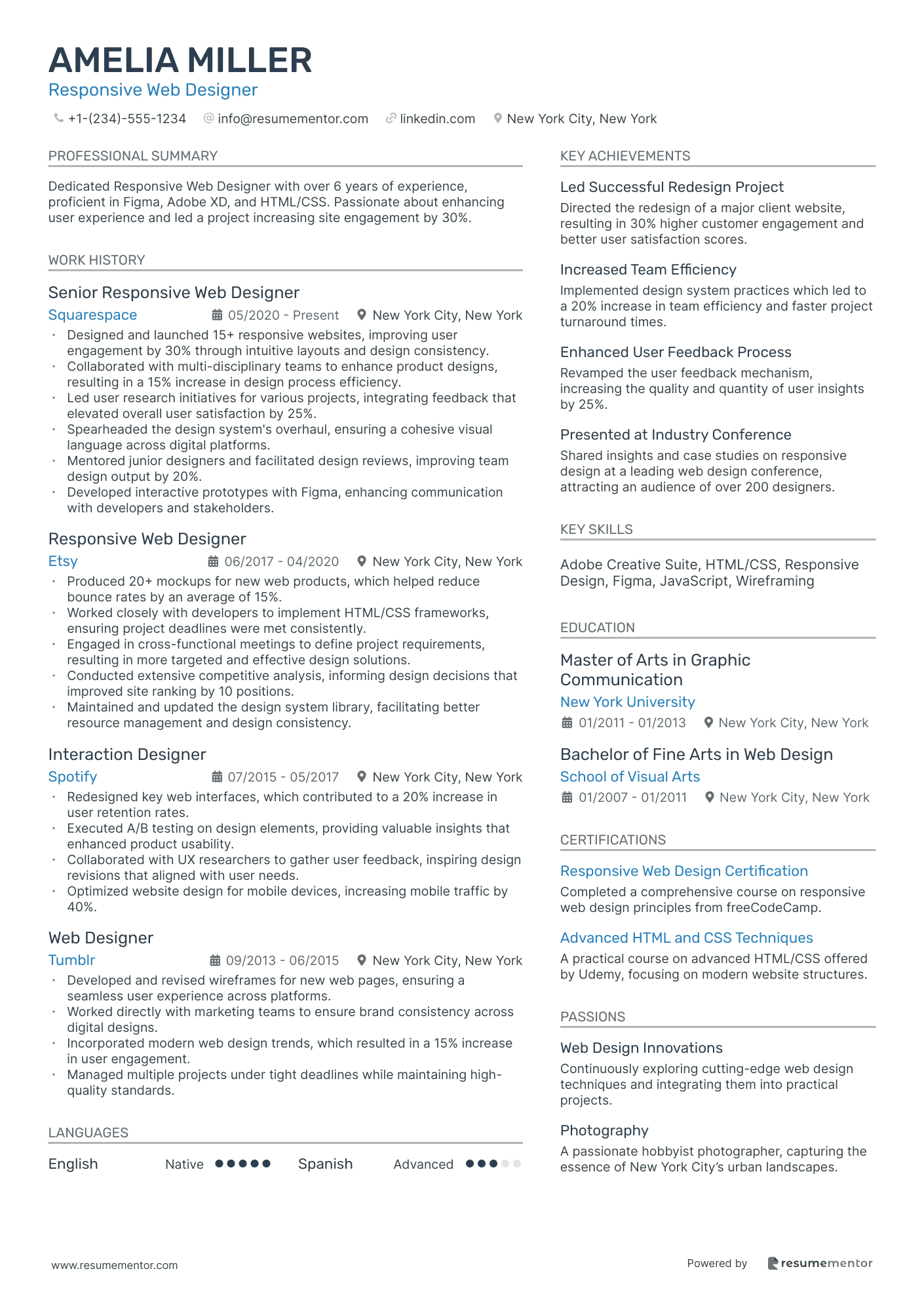 Responsive Web Designer