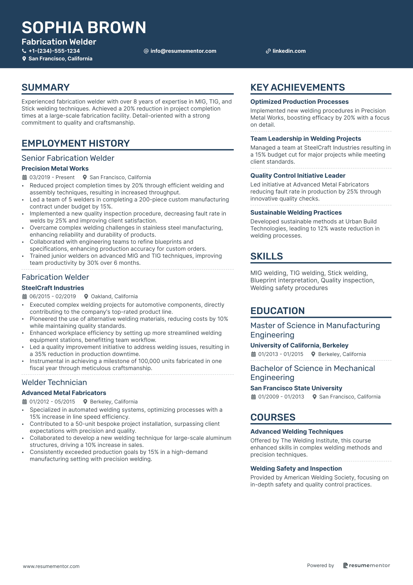 Fabrication Welder