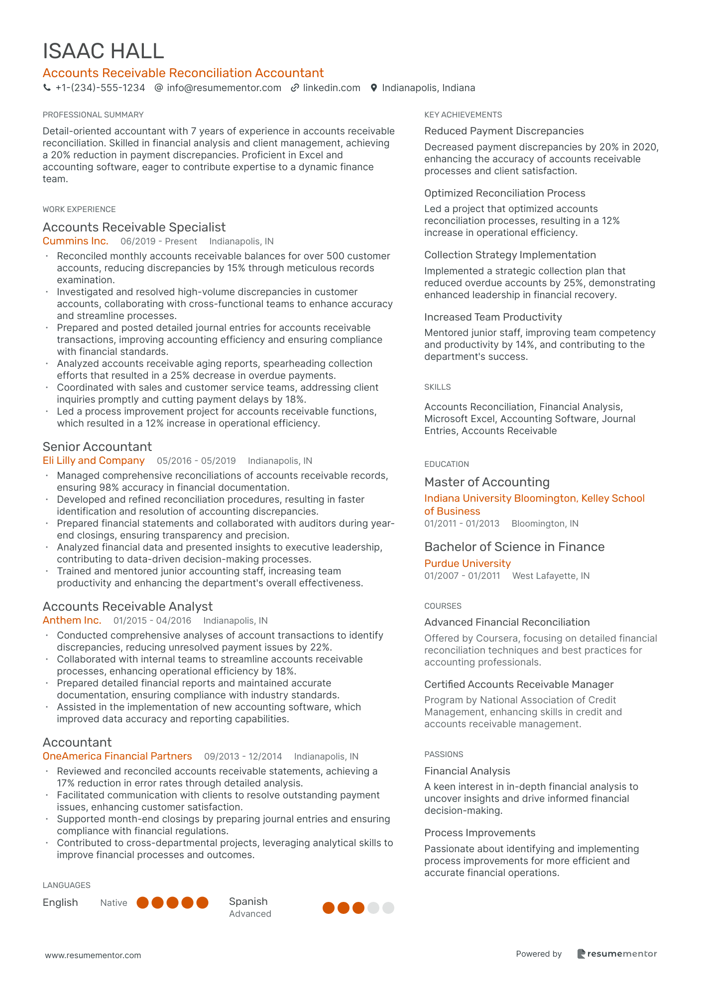 Accounts Receivable Reconciliation Accountant