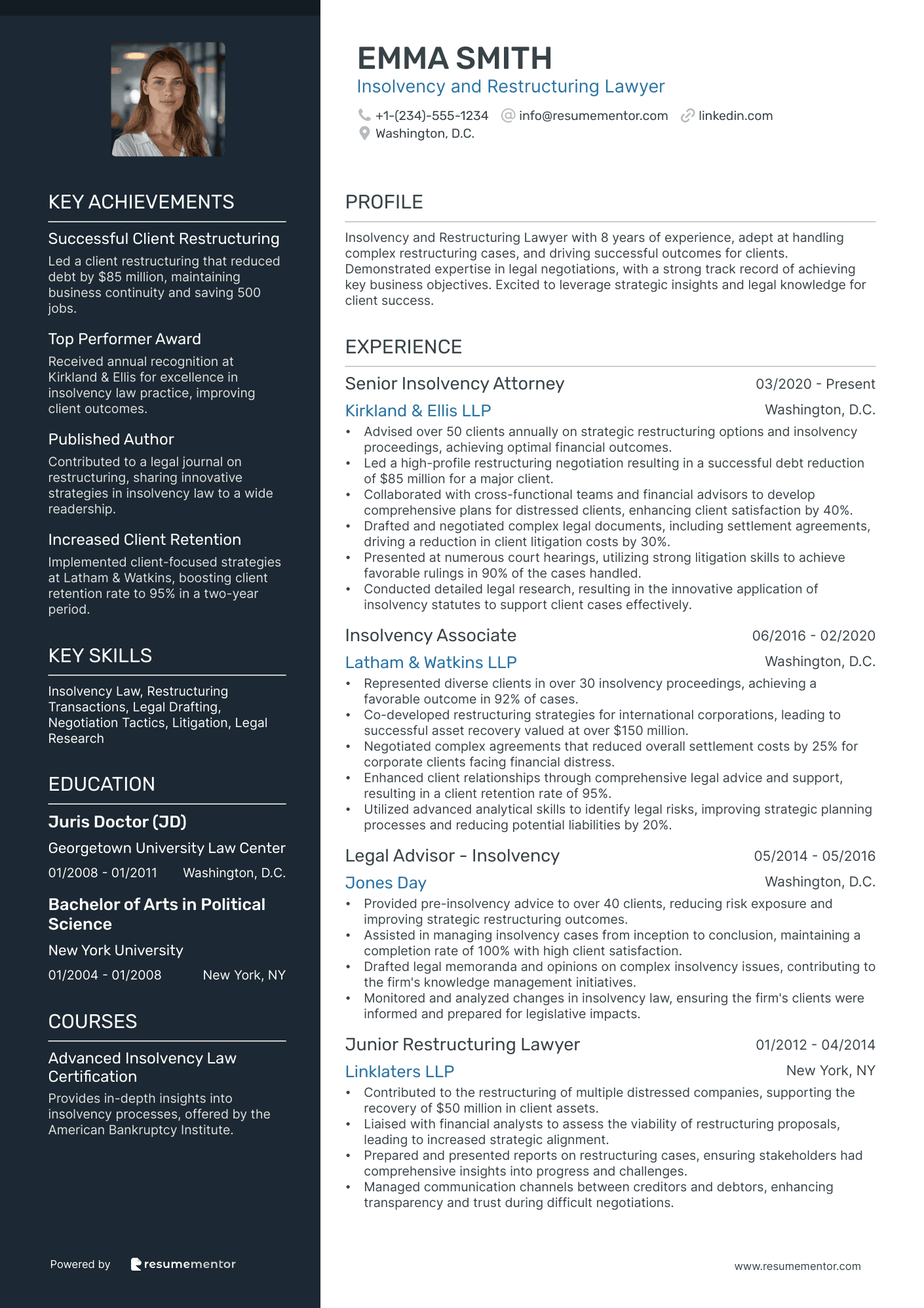 Insolvency and Restructuring Lawyer