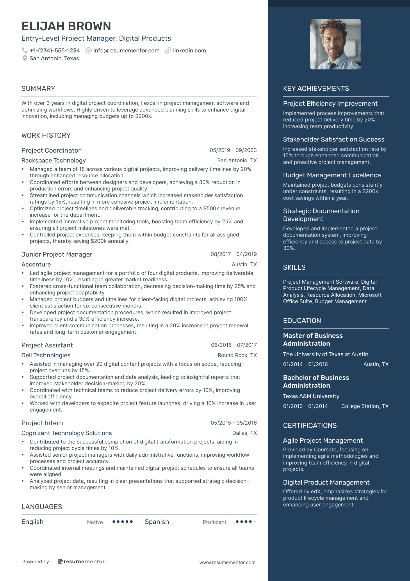 Entry Level Project Manager, Digital Products