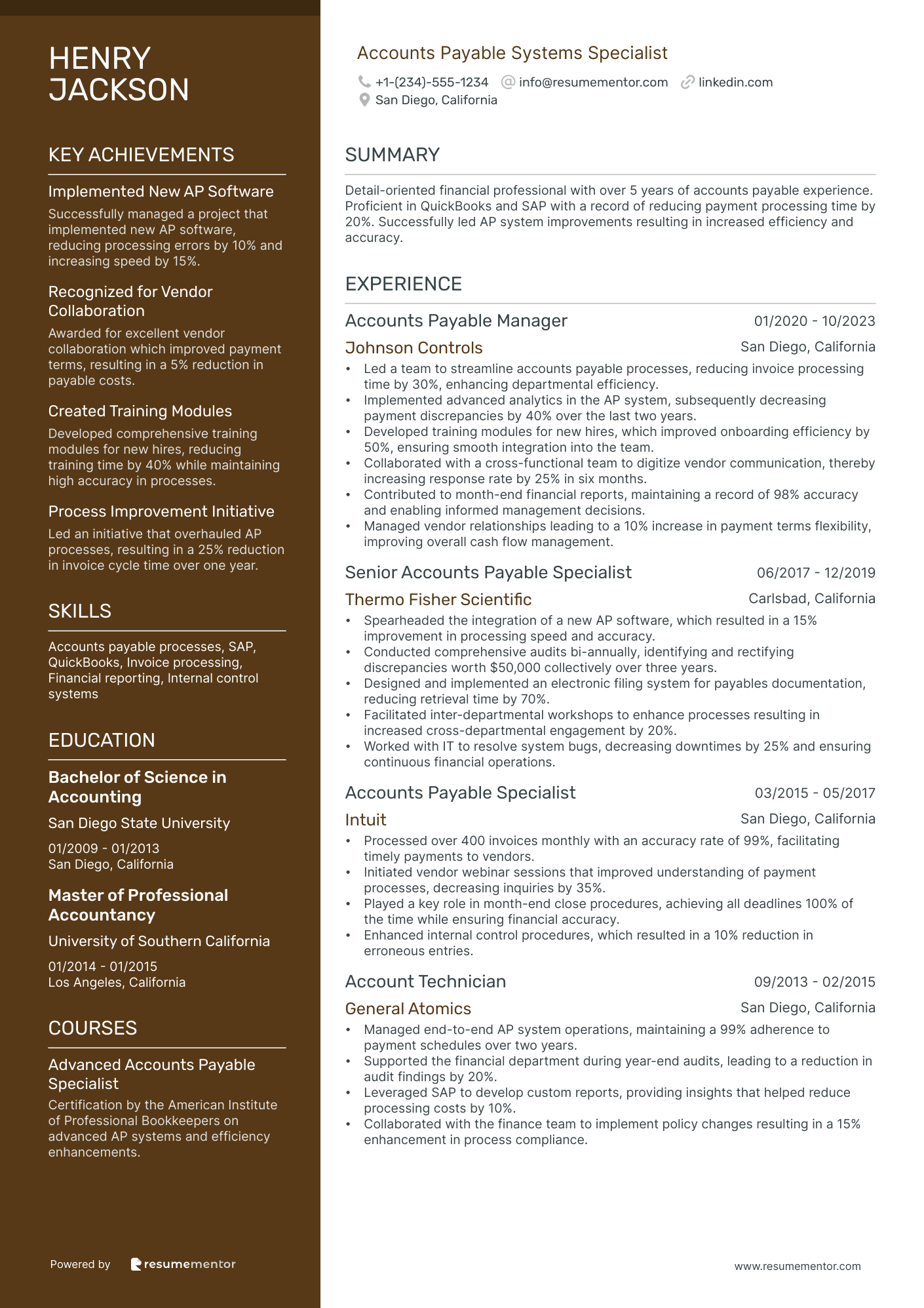 Accounts Payable Systems Specialist