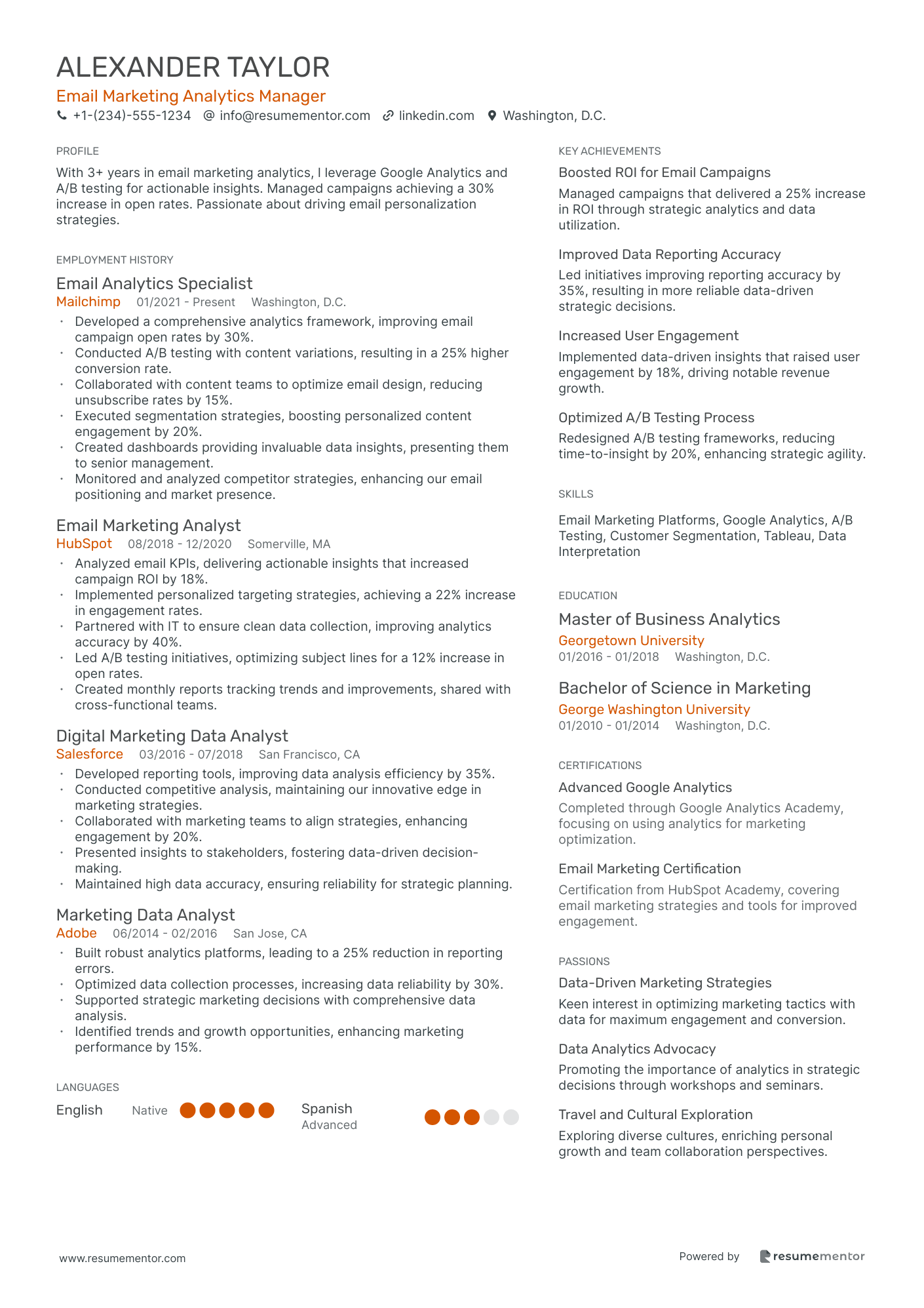 Email Marketing Analytics Manager