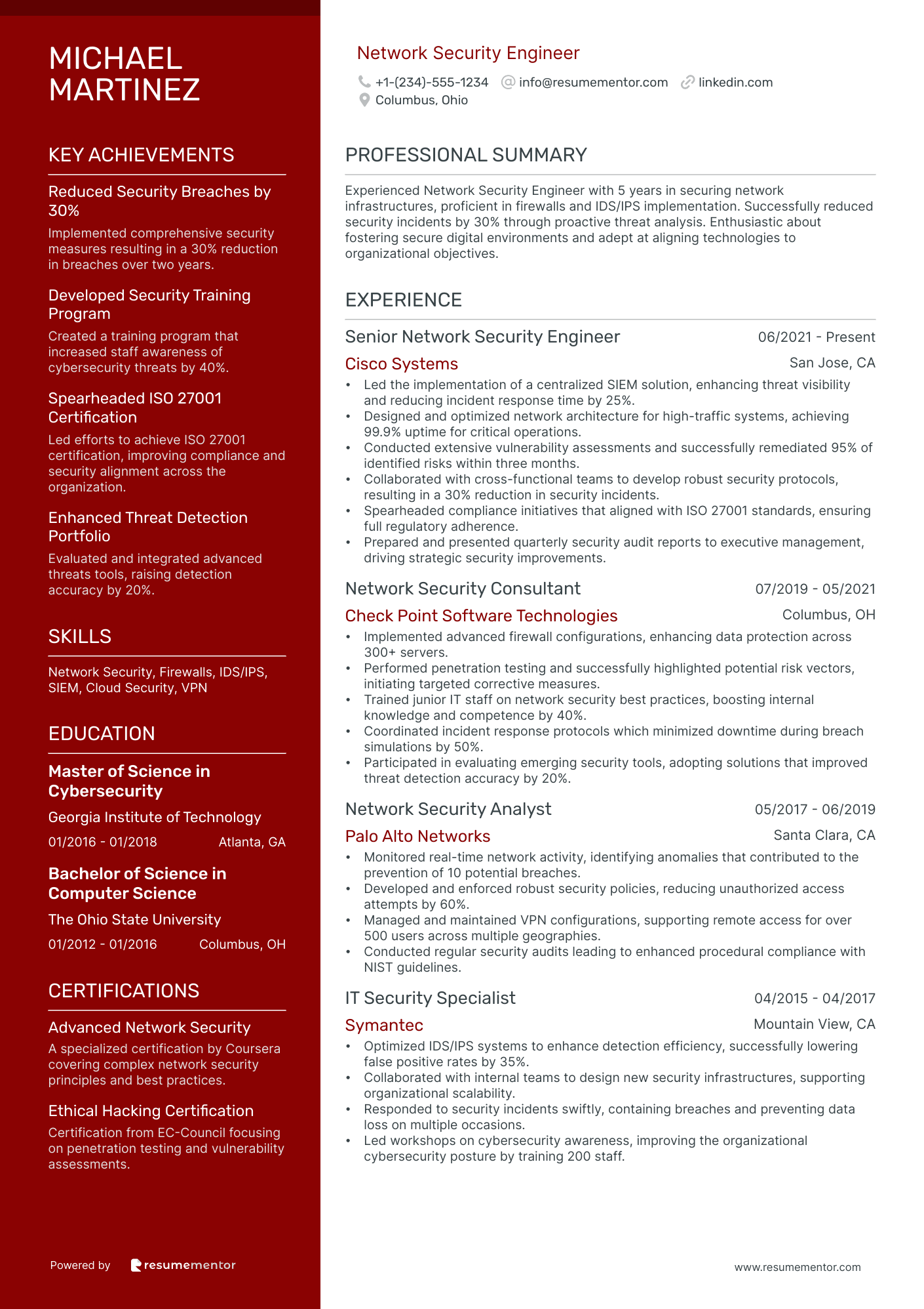Network Security Engineer