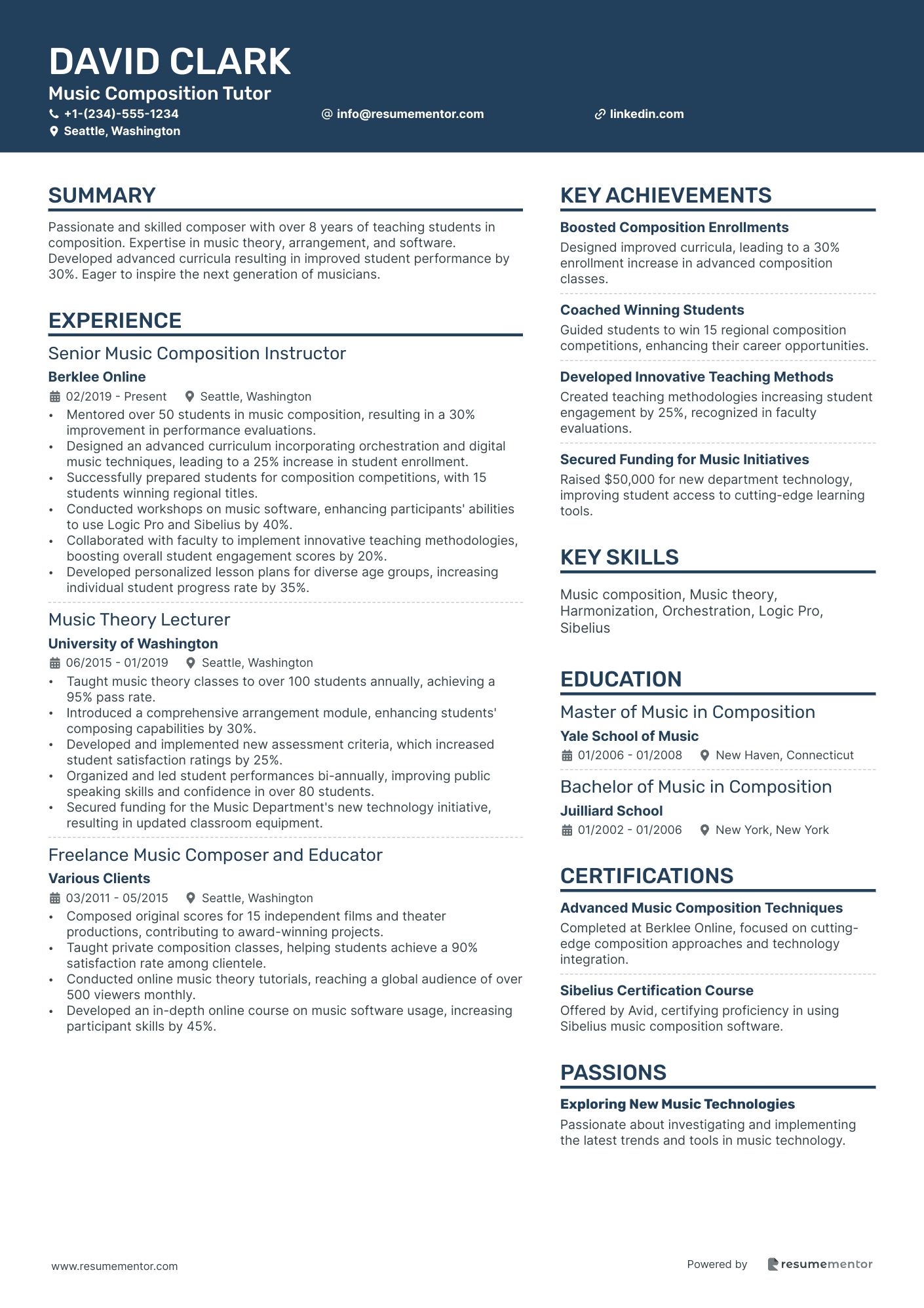 Music Composition Tutor