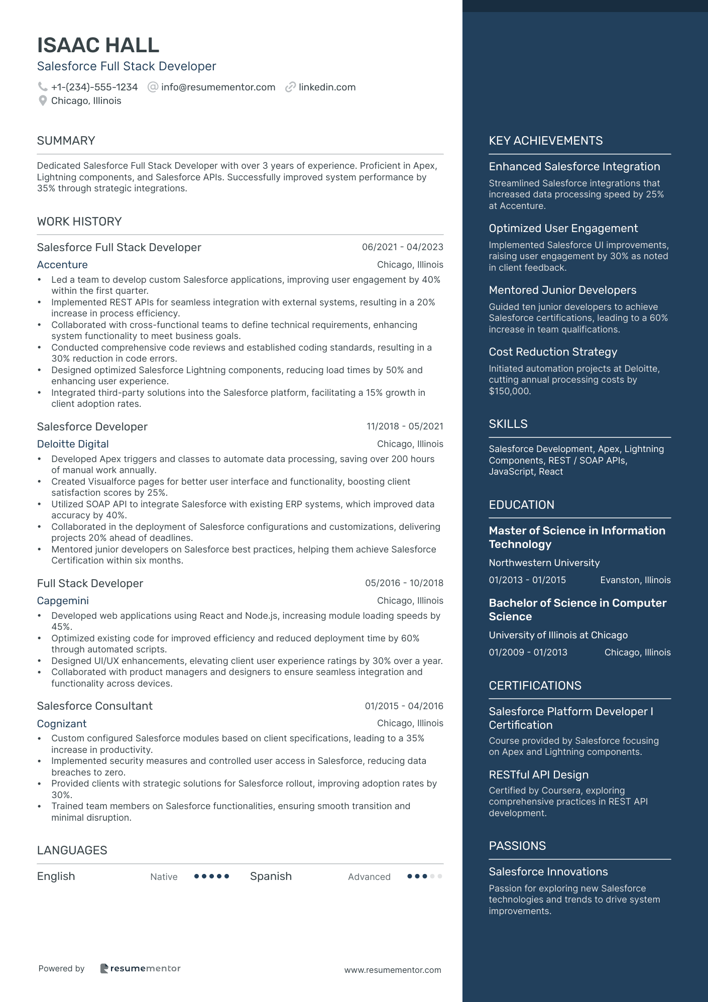 Salesforce Full Stack Developer
