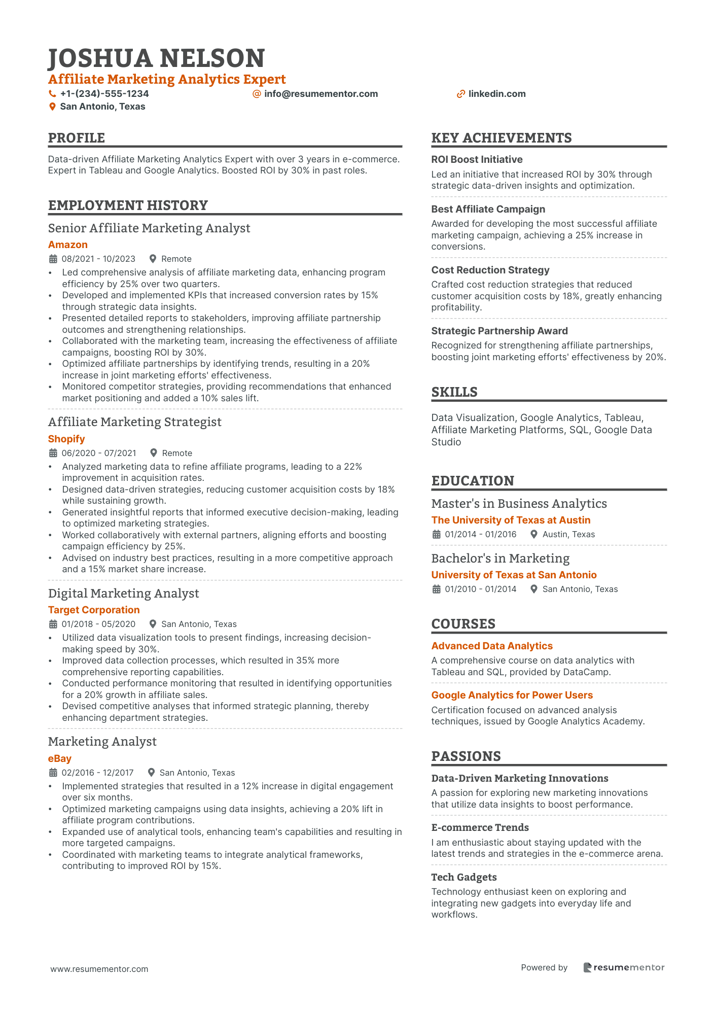 Affiliate Marketing Analytics Expert