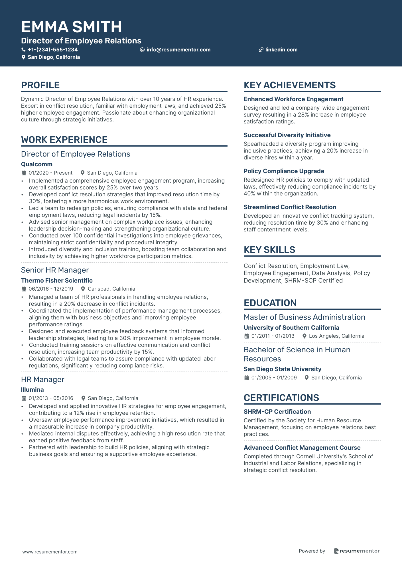Director of Employee Relations