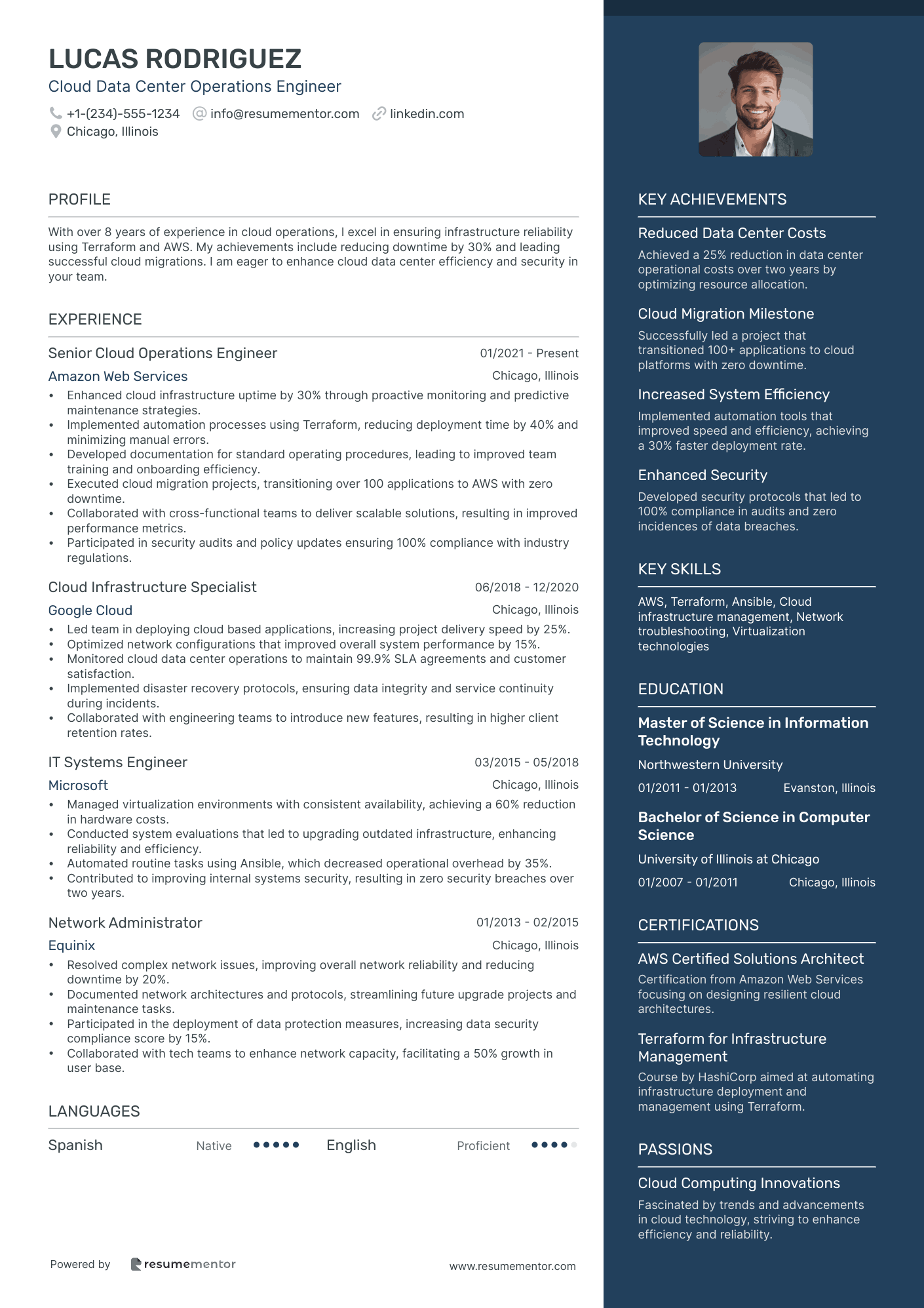 Cloud Data Center Operations Engineer