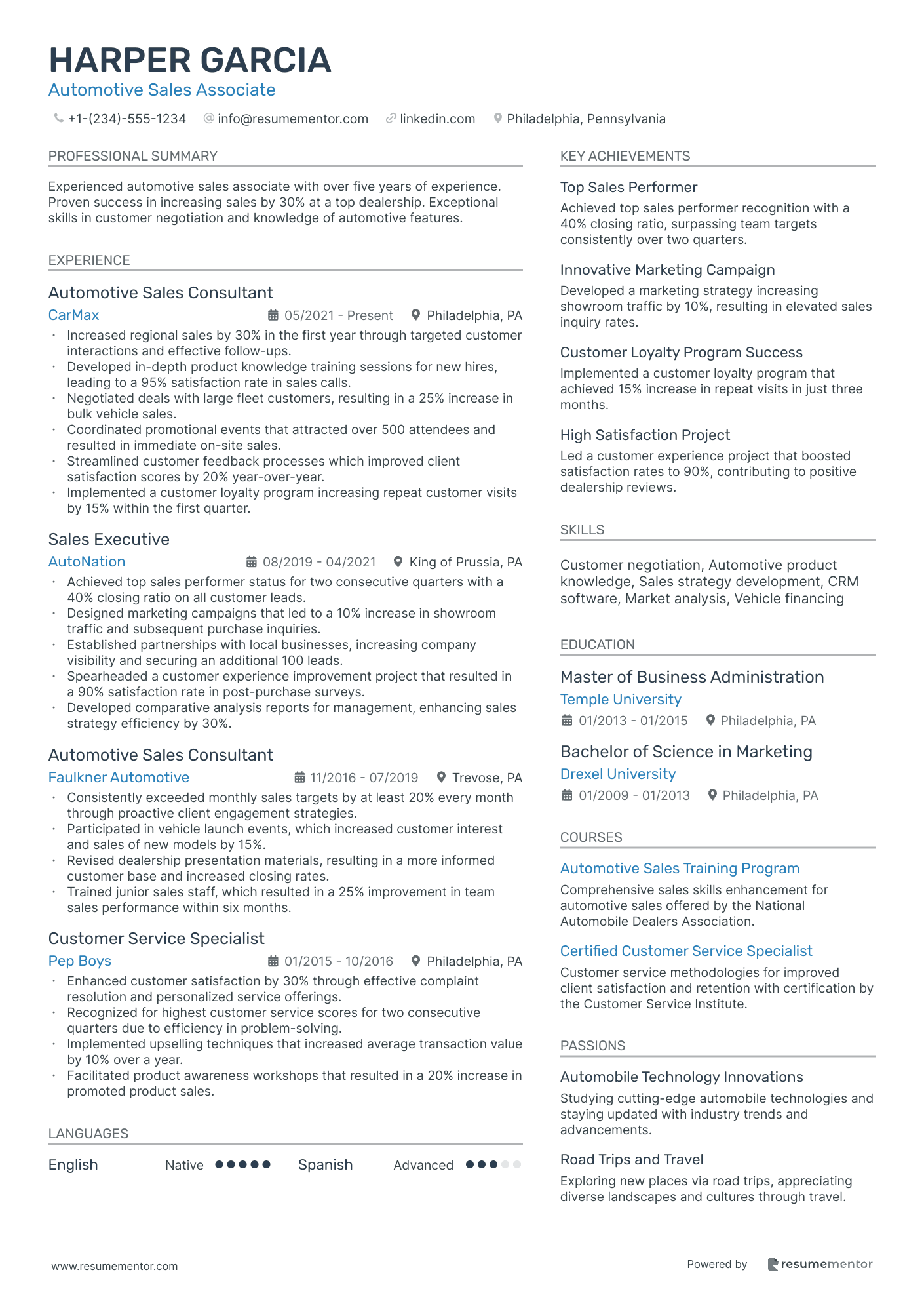 Automotive Sales Associate