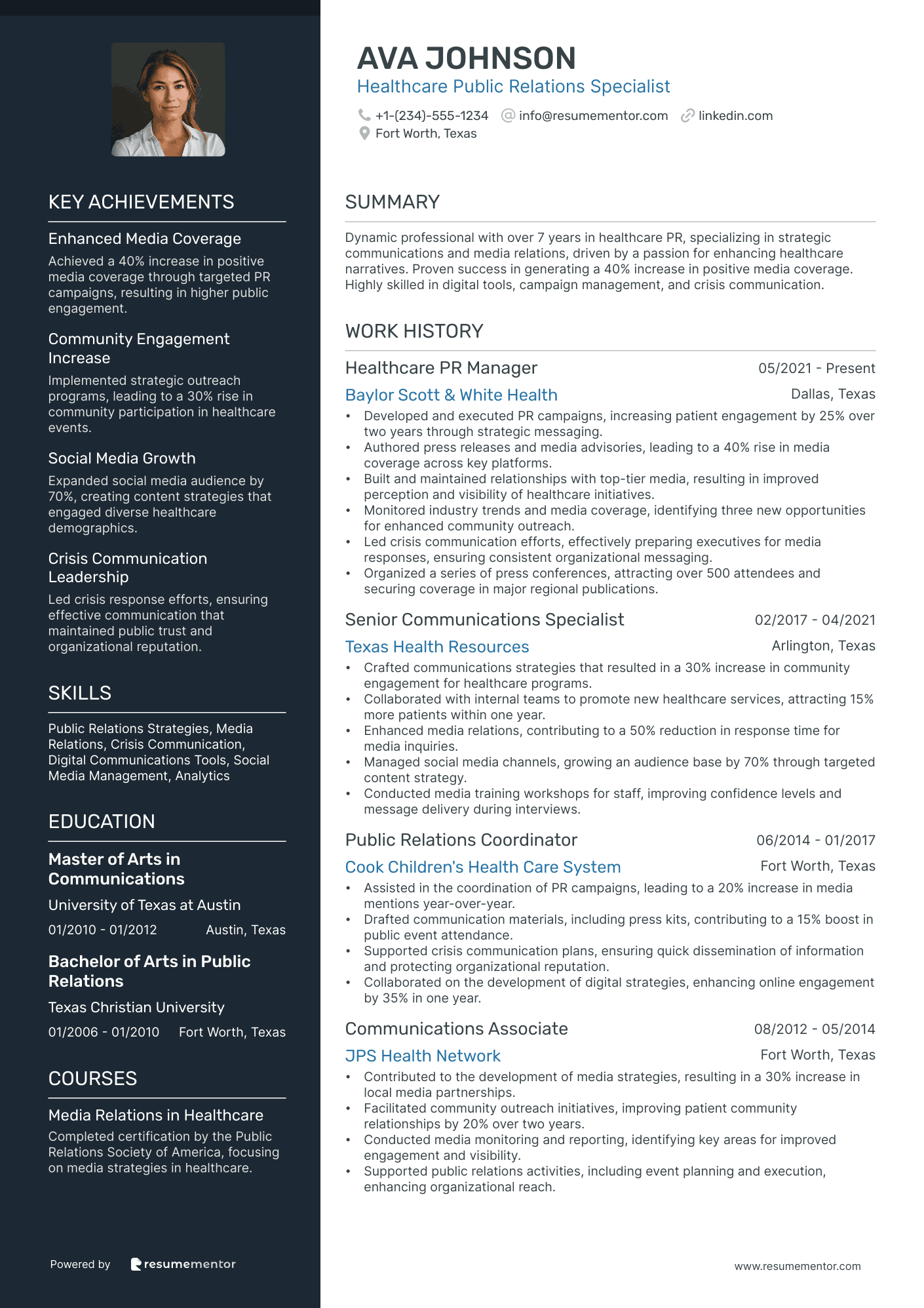 Healthcare Public Relations Specialist