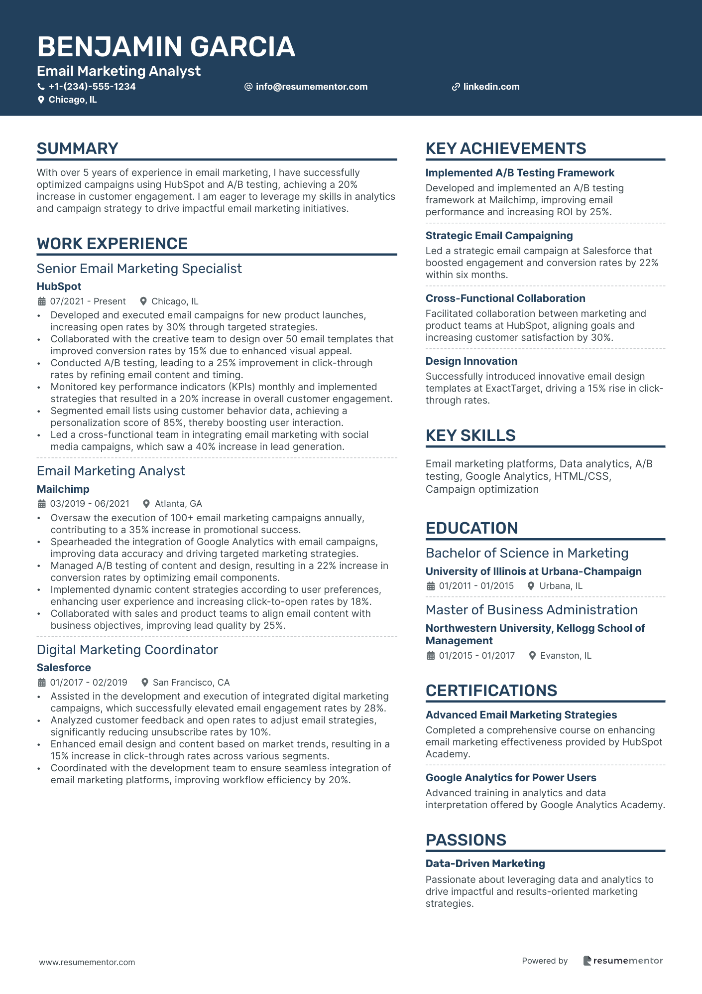 Email Marketing Analyst
